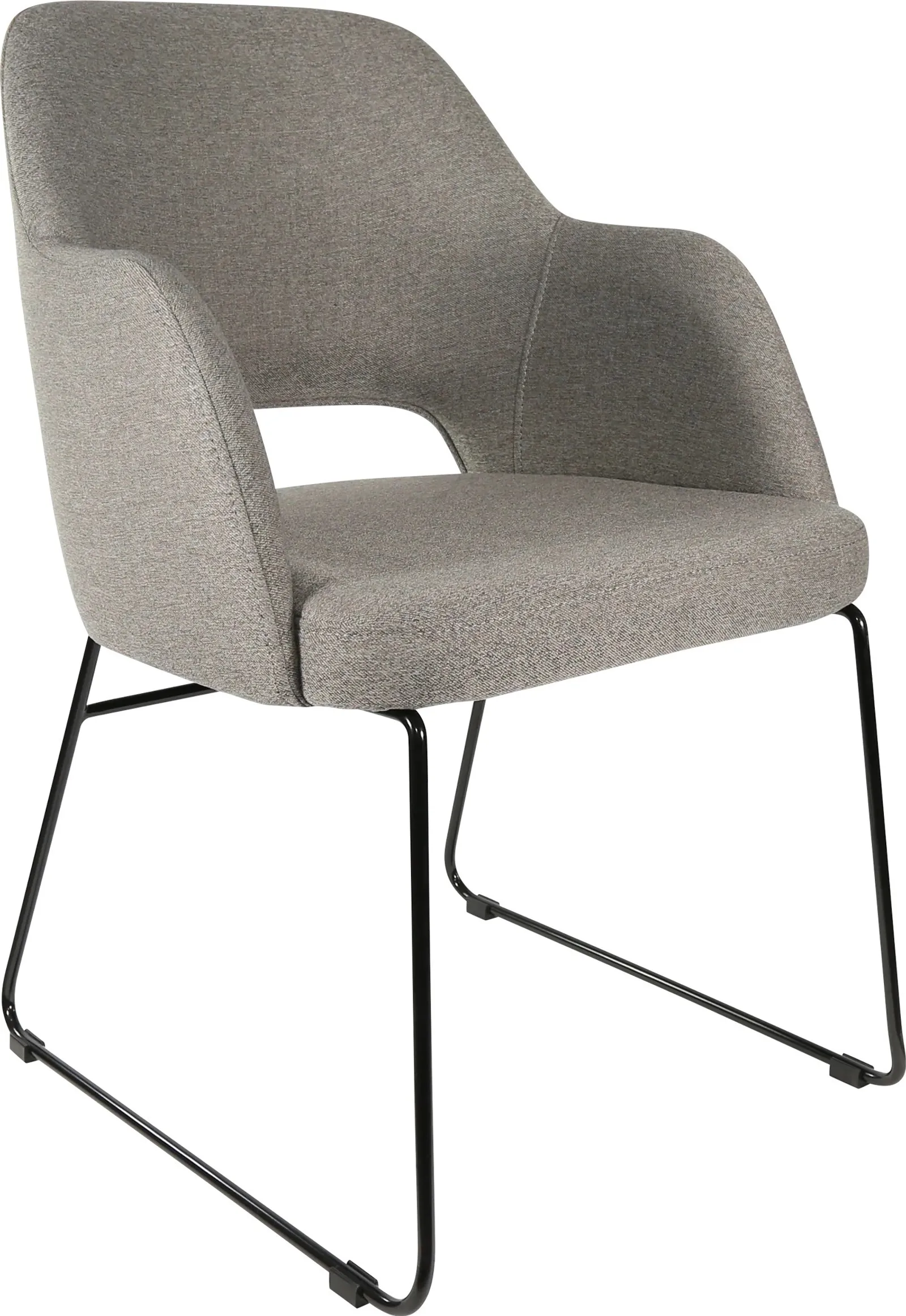 Durafurn Sorbet Chair with Black Sled Base