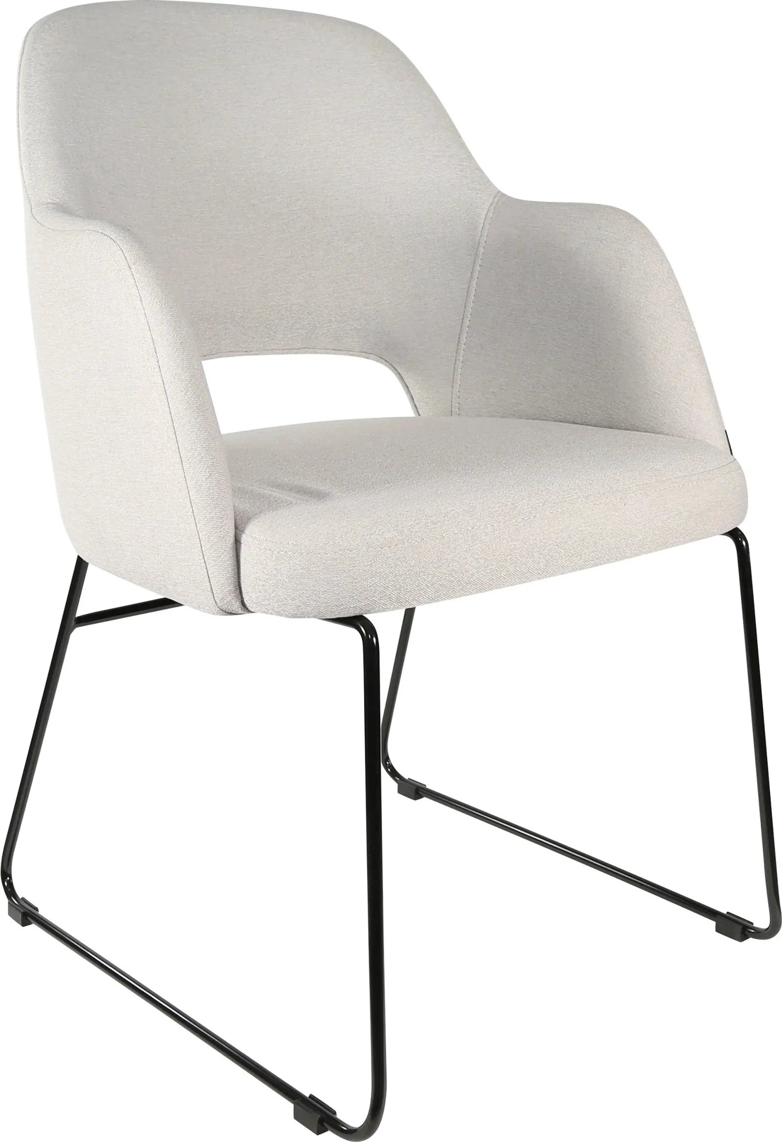 Durafurn Sorbet Chair with Black Sled Base