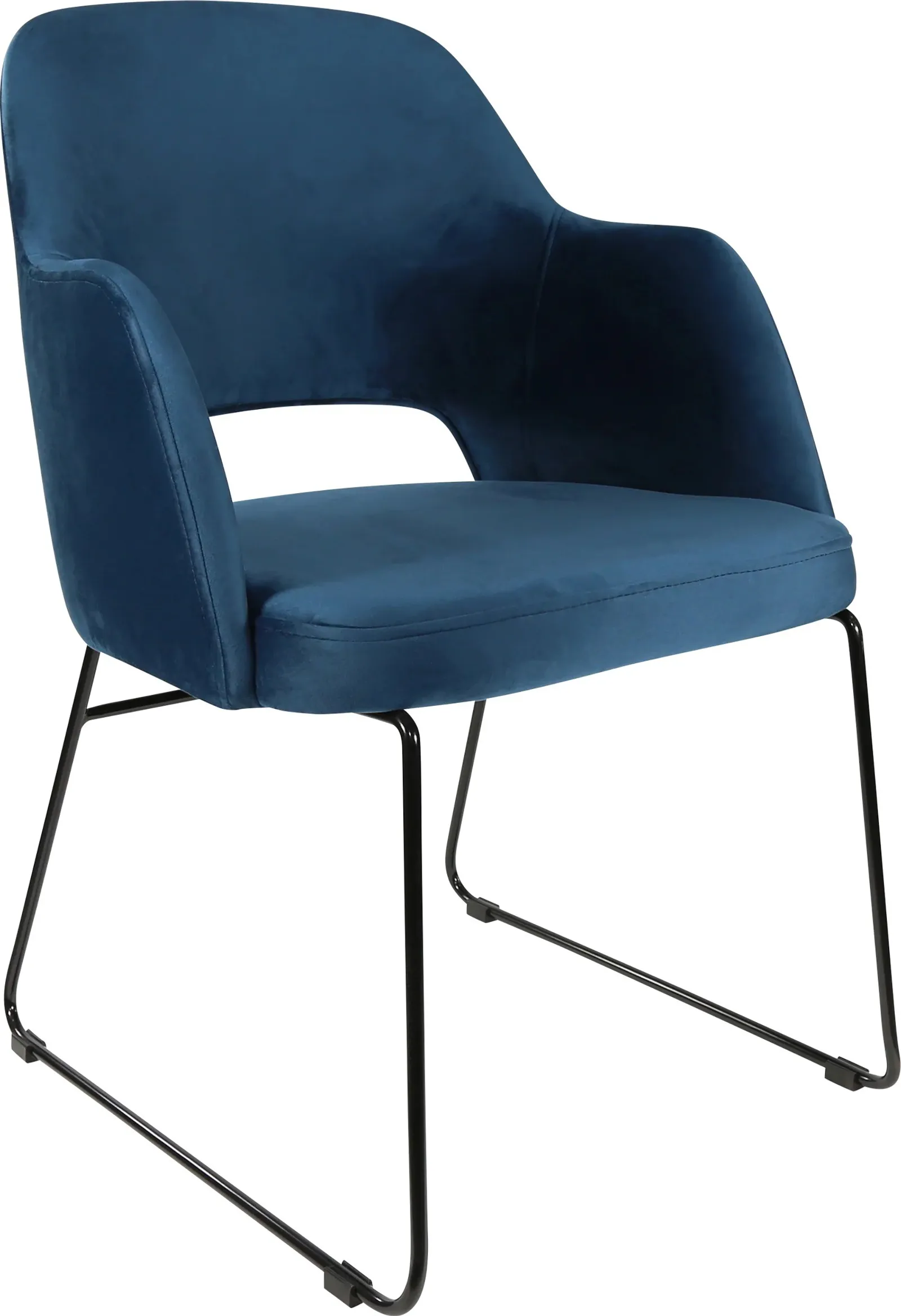 Durafurn Sorbet Chair with Black Sled Base