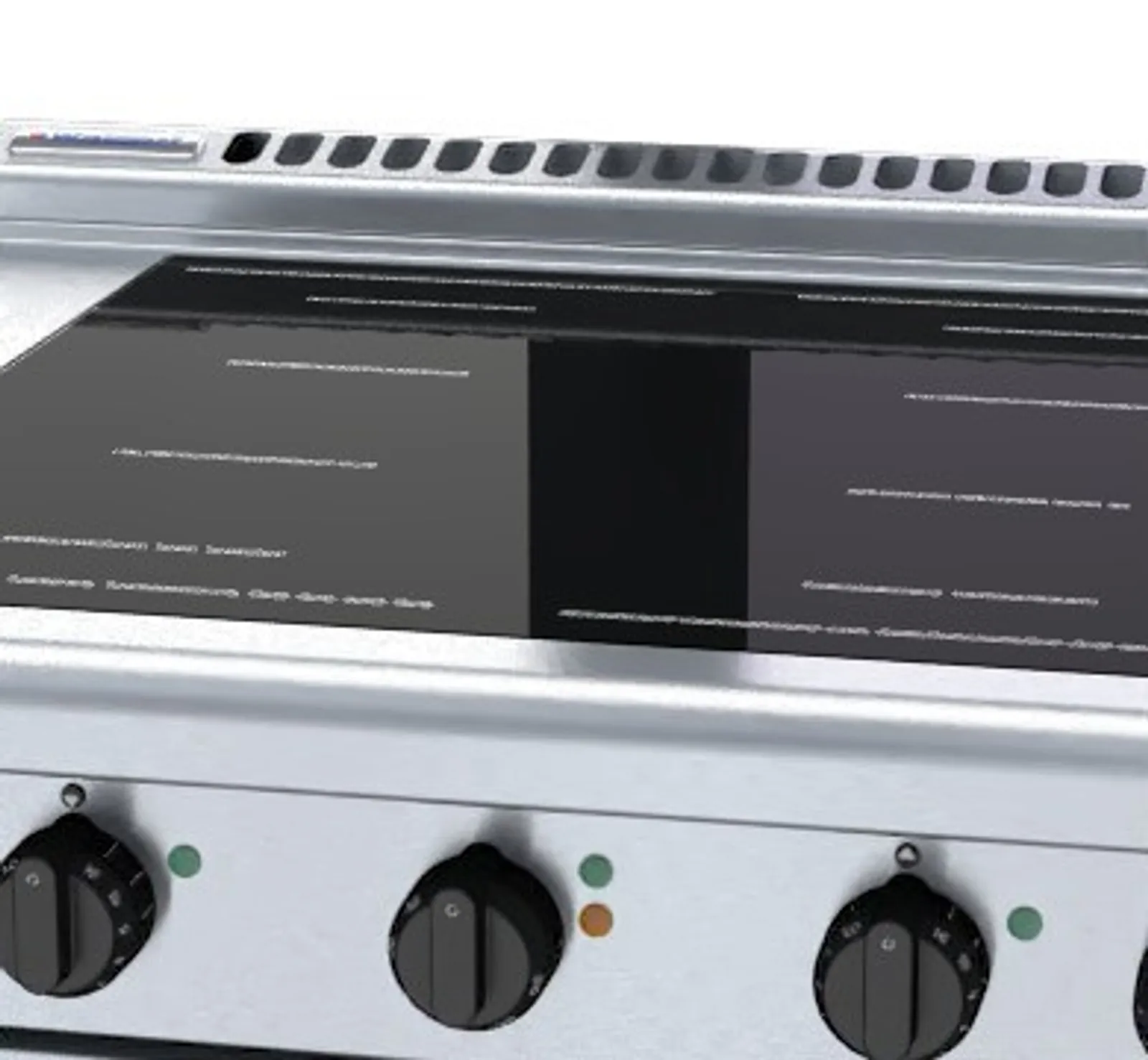 Waldorf 800 Series INL8410ECF - 900mm Induction Range Convection Oven Low Back Version