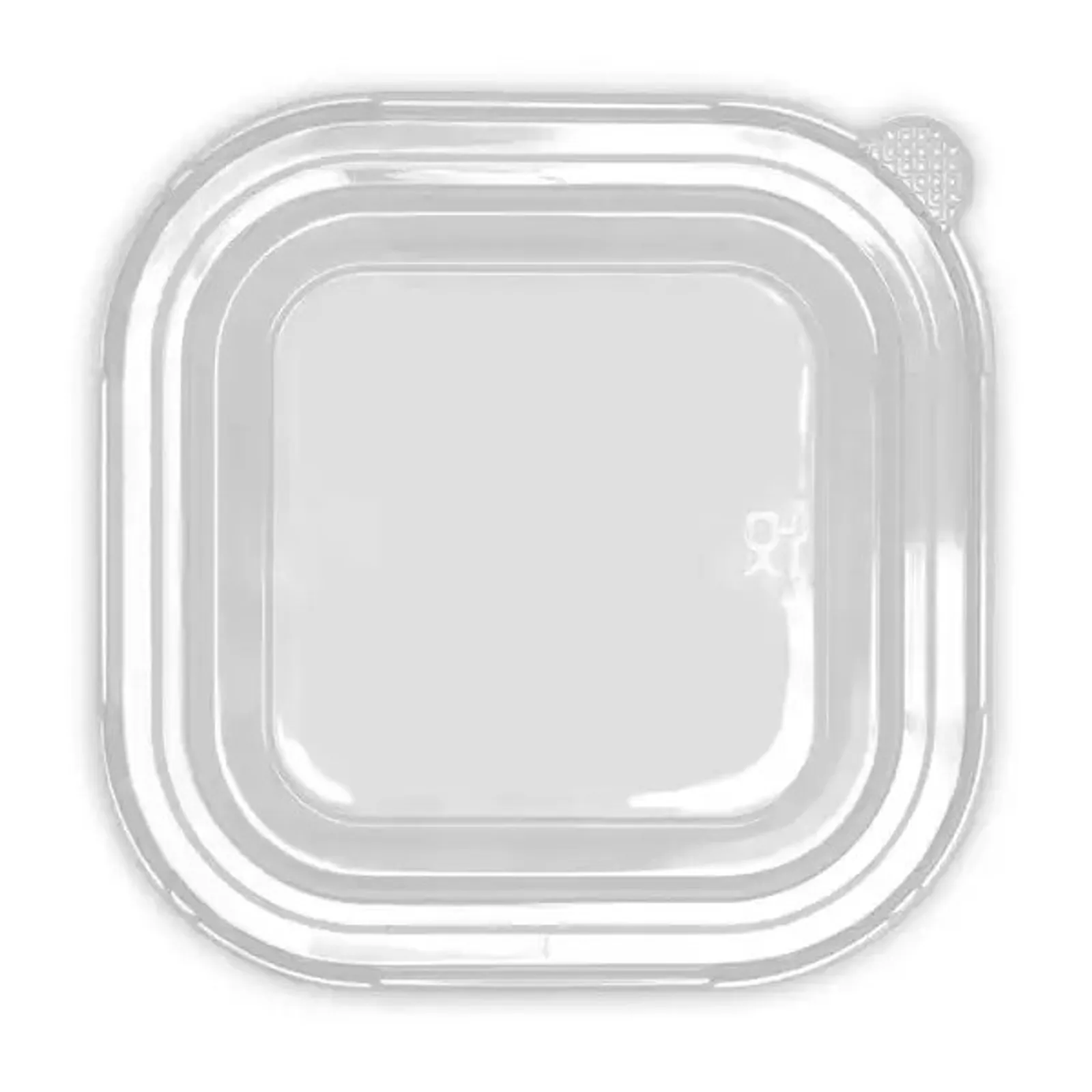 BioPak BB-SBL-PLA - 750ml-1,400ml Clear PLA Takeaway Lid