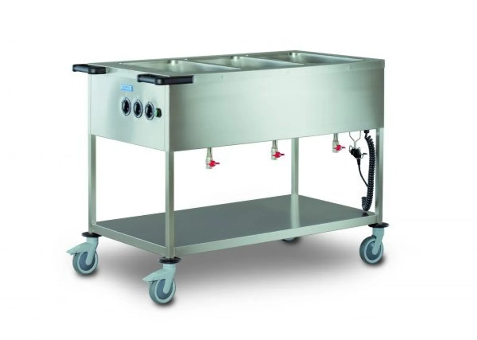 Hupfer SPA-EB-3 Mobile Heated Bain Marie 3 X GN 1.1 Capacity