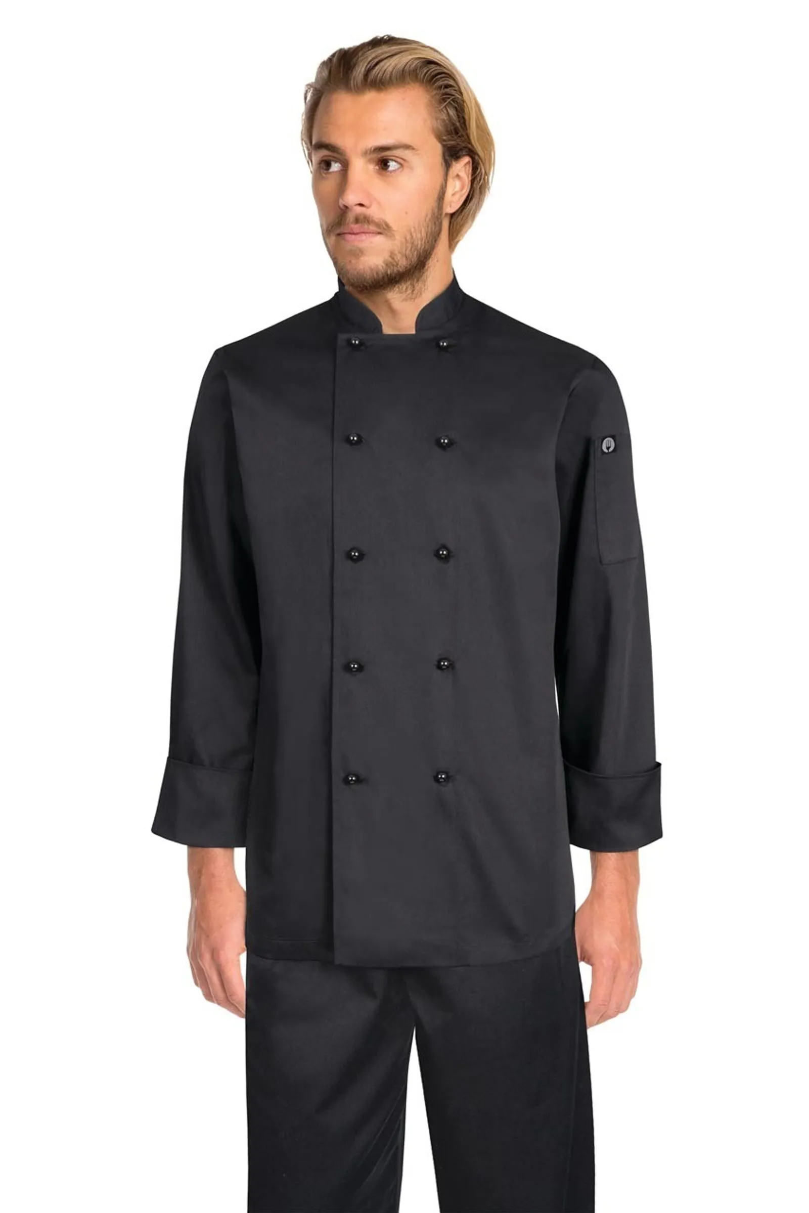 Chef Works DBBL Darling Black Chef Jacket