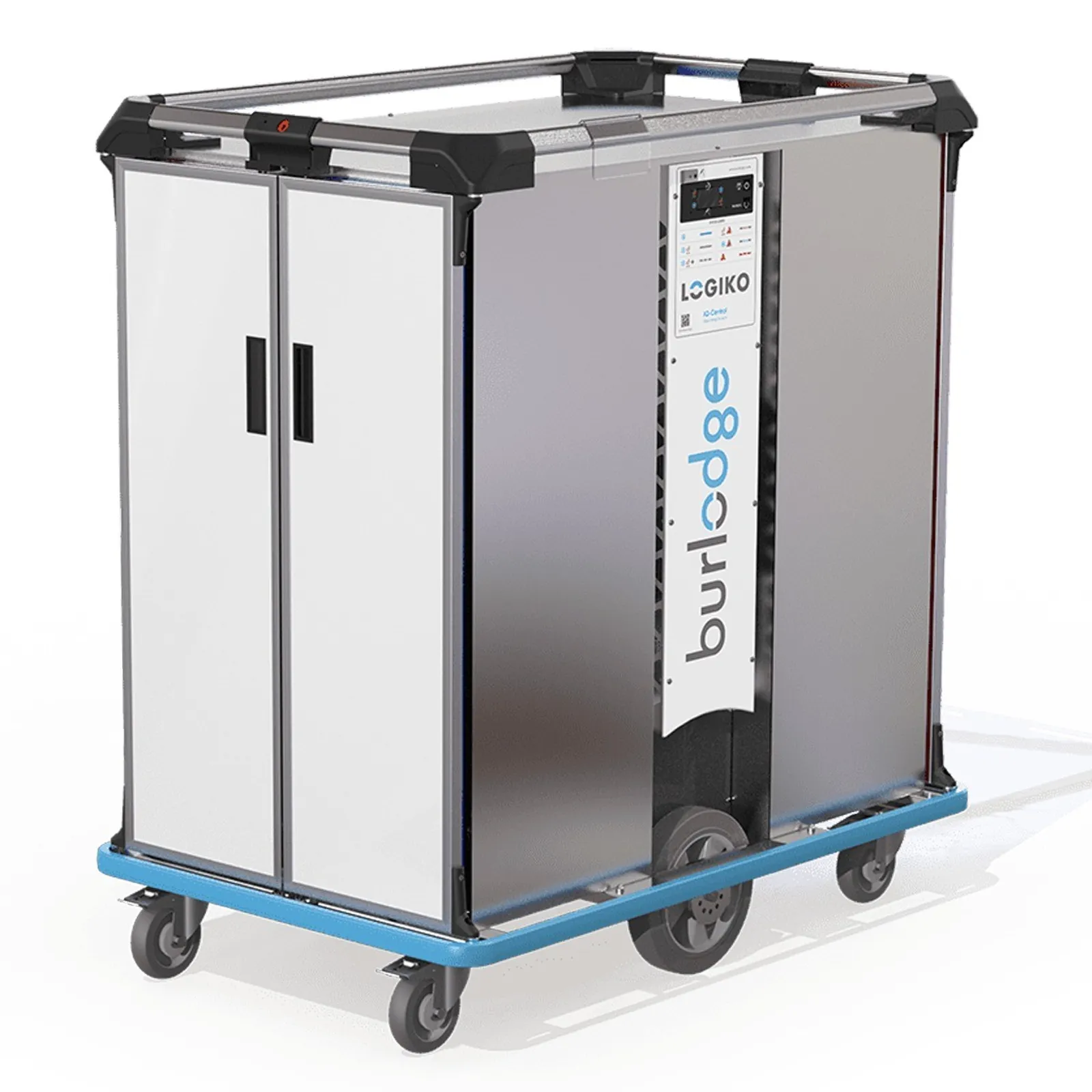 Burlodge Logiko Duo Tall - Food Tray Delivery Trolley 30 Tray