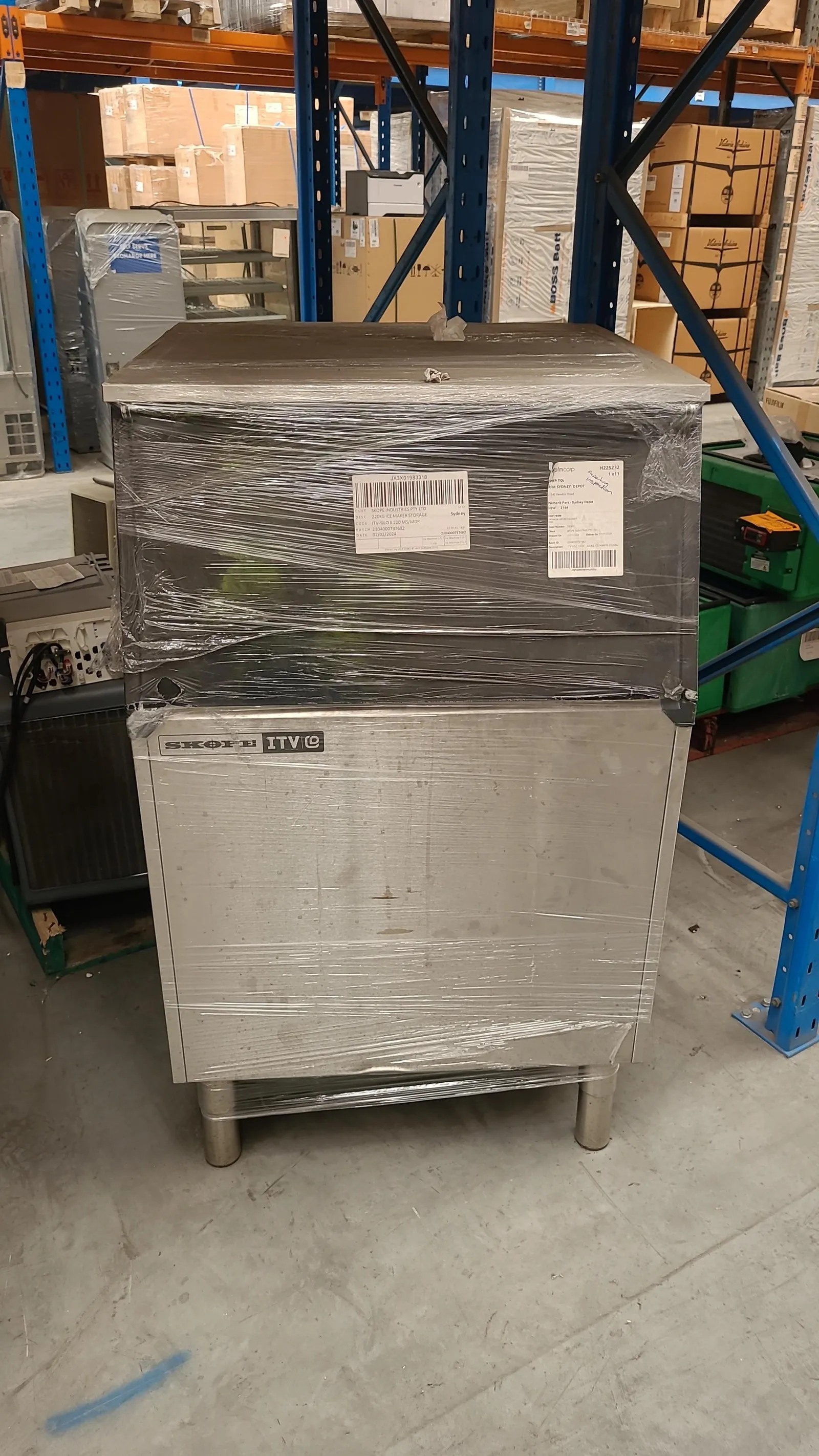 SKOPE ITV SILO S220 - Ice Cube Storage Bin 230kg - Clearance (2)