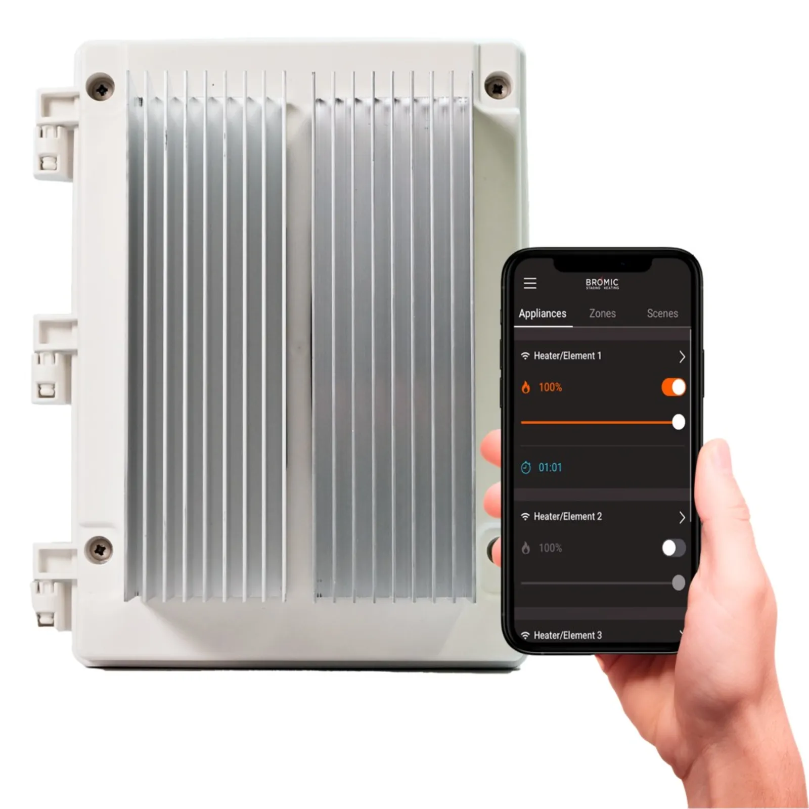 Bromic Heating Affinity Control Dimmer 2CH 12kW (6kW/CH)