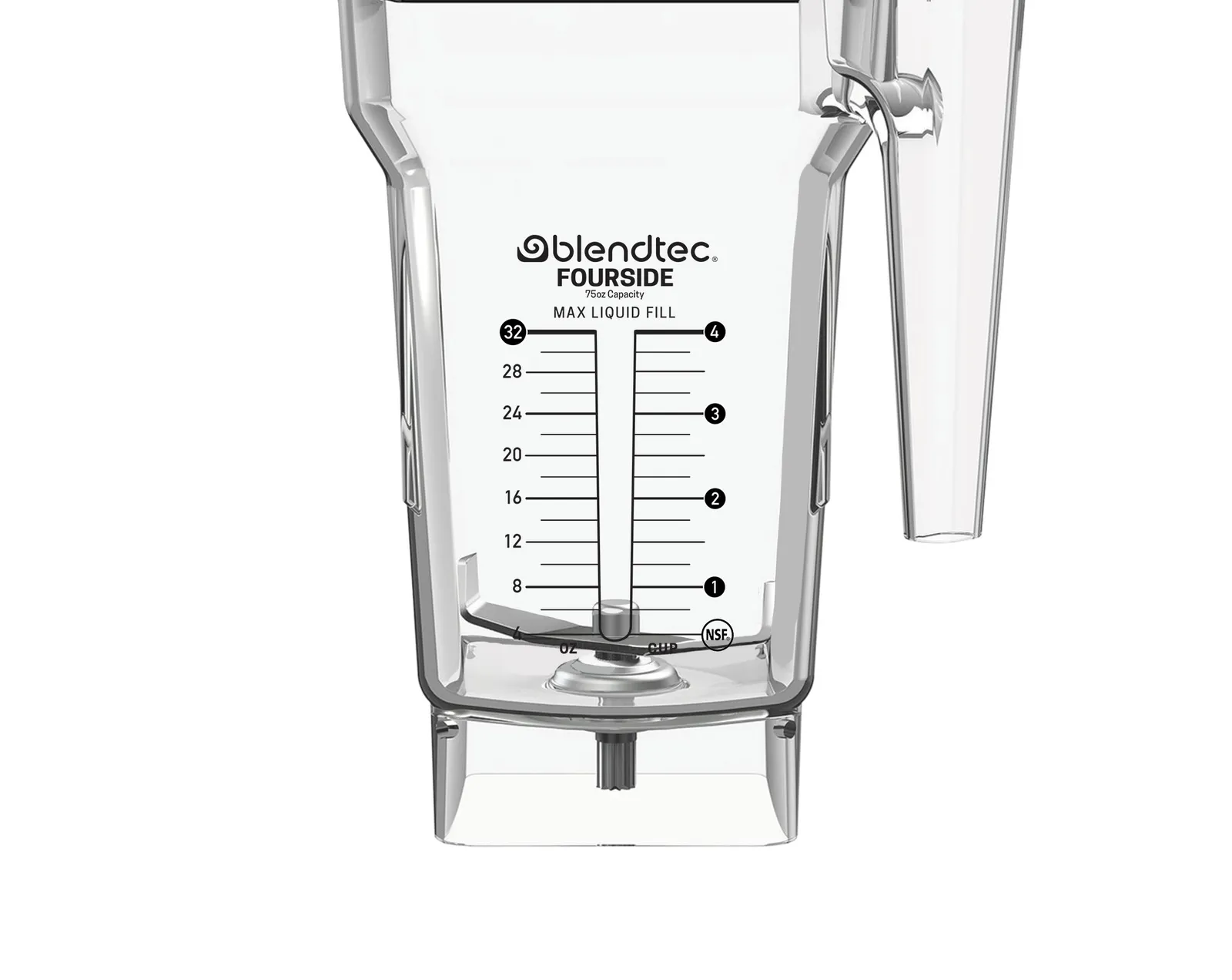 Blendtec BA-40-609-00 - FOURSIDE JAR Blender (No Lid Included)