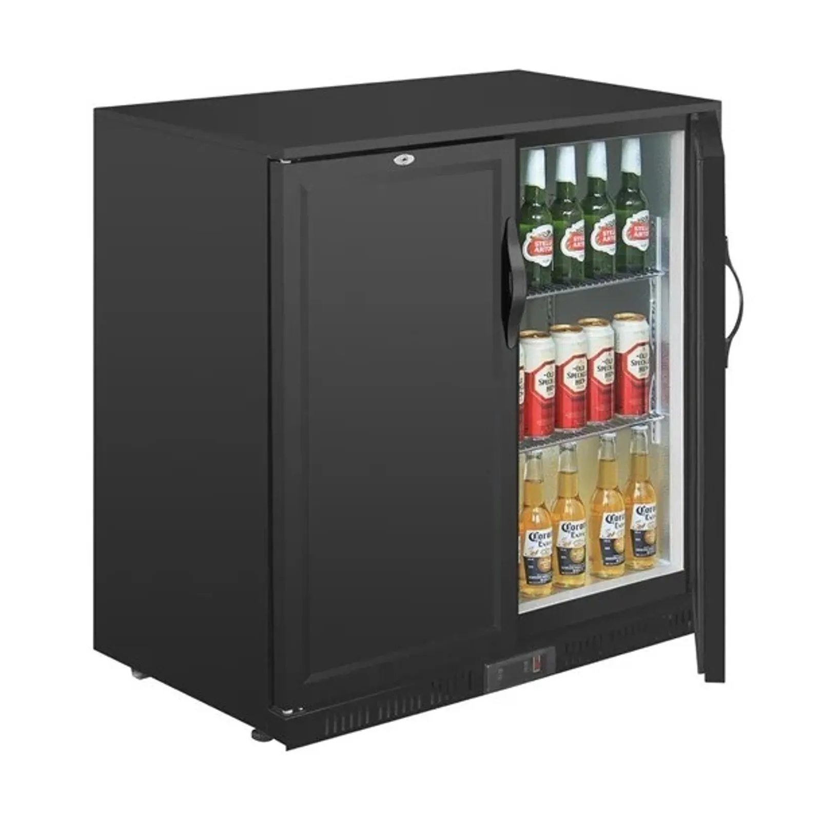 Polar GL016-A - G-Series Back Bar Cooler with Solid Doors 208Ltr