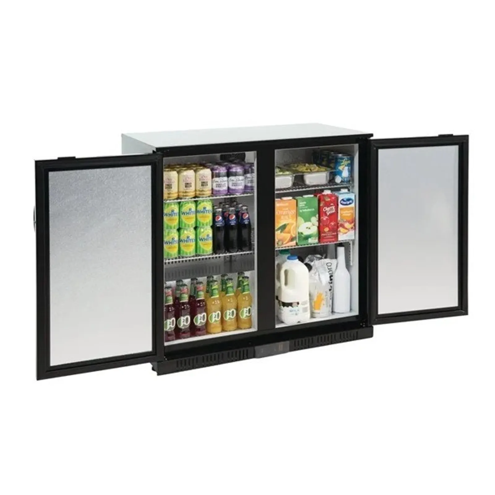 Polar GL016-A - G-Series Back Bar Cooler with Solid Doors 208Ltr