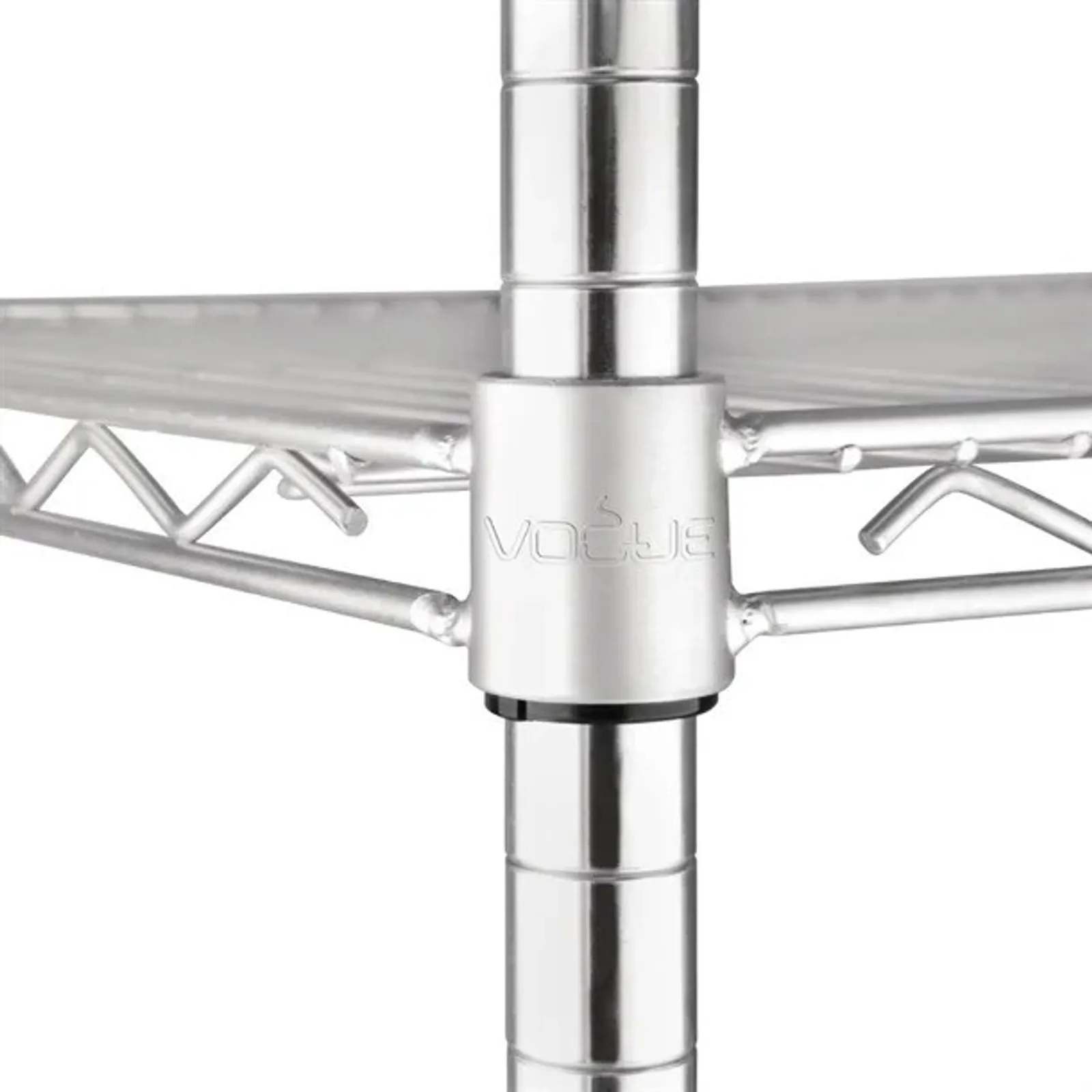 Vogue L927 - 4 Tier Wire Shelving Kit - 910x460mm