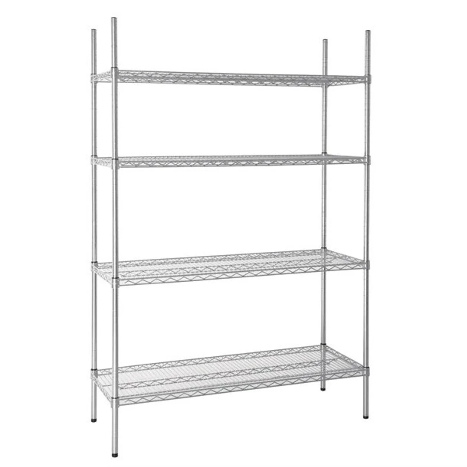 Vogue L928 - 4 Tier Wire Shelving Kit - 1220x460mm