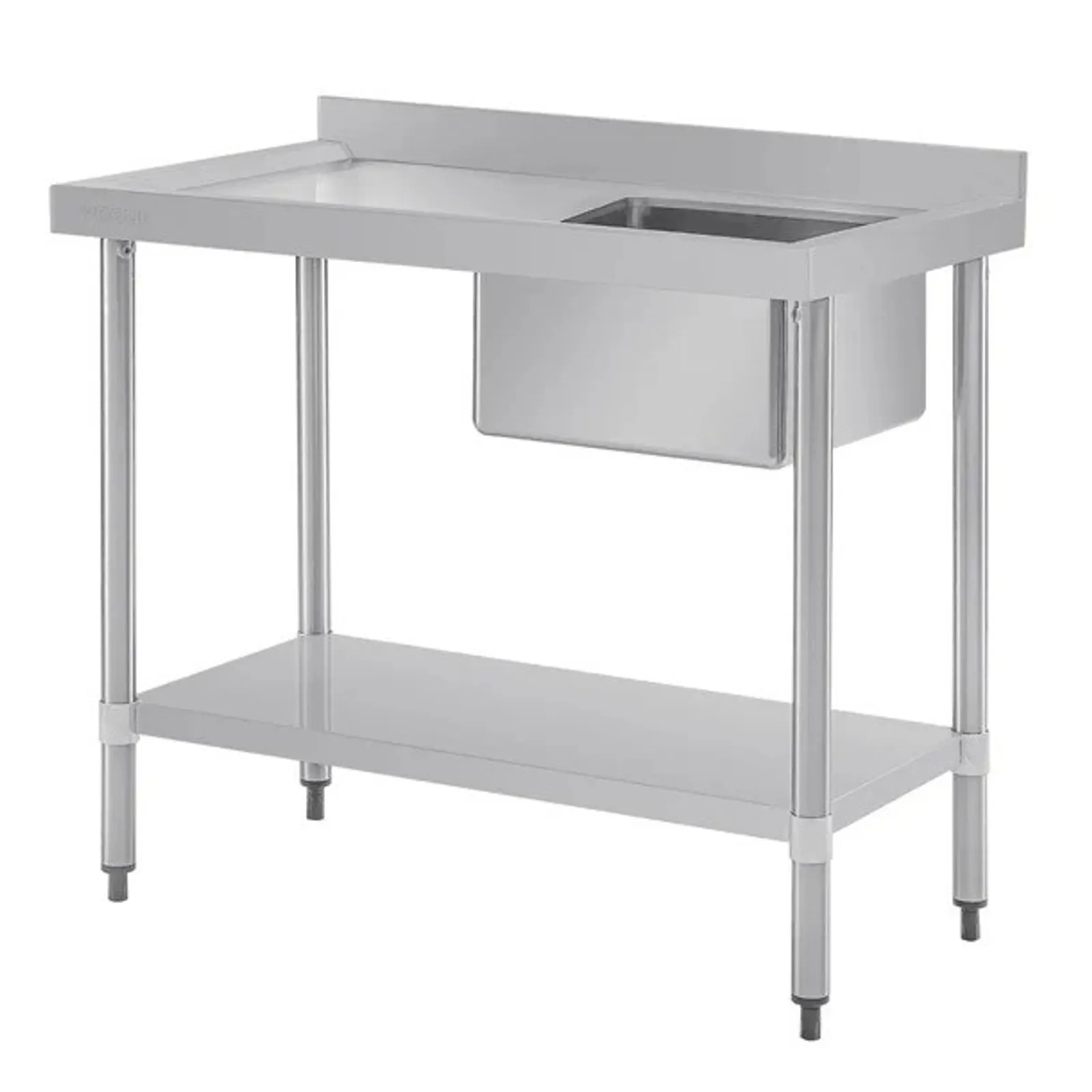 Vogue HC901 - Single Bowl Sink L/H Drainer - 1000mm 90mm Drain