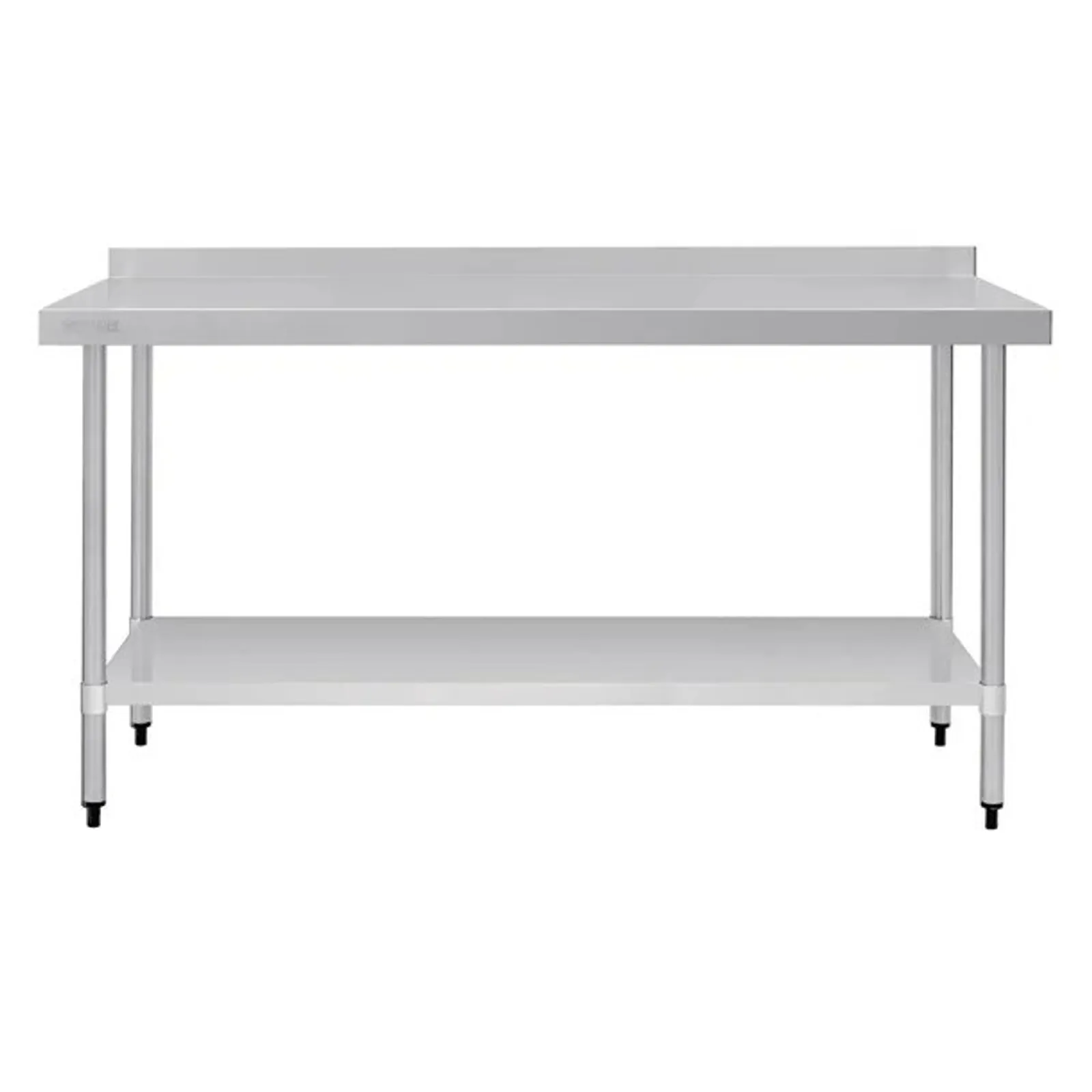 Vogue GJ509 - Stainless Steel Table with Splashback 1800mm