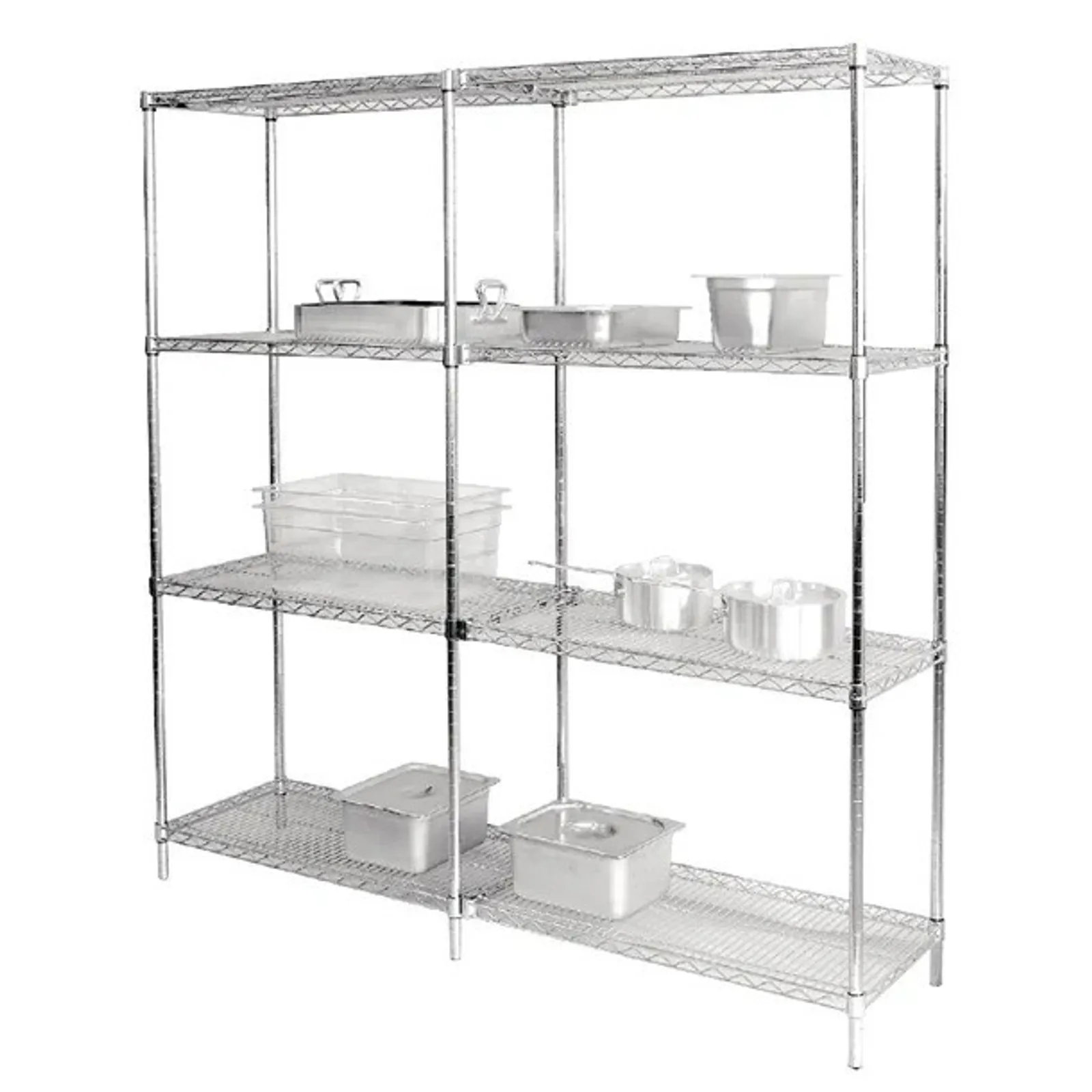 Vogue U889 - Chrome Wire Shelves 915x457mm (2 Pack)