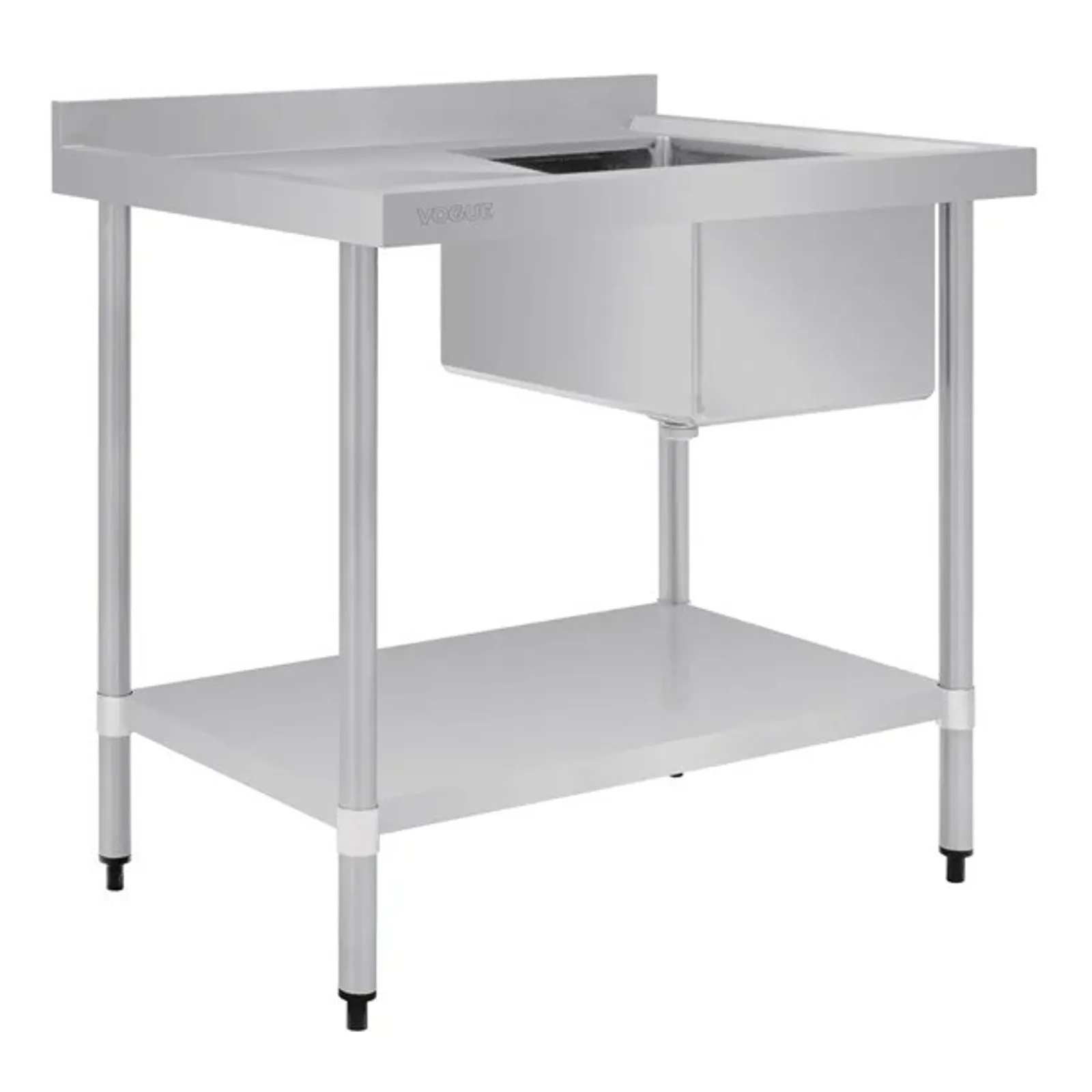 Vogue HC913 - Single Bowl Sink L/H Drainer - 1000mm x 700mm 90mm Drain