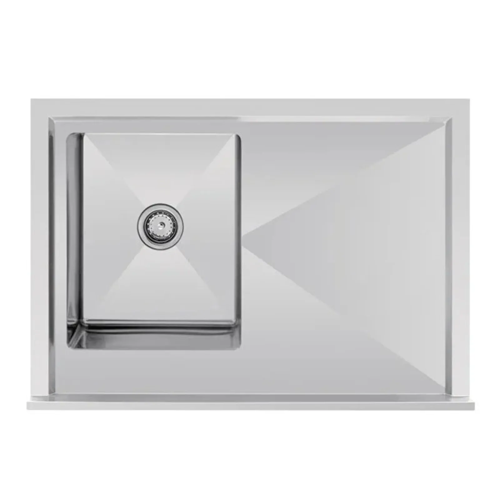 Vogue HC913 - Single Bowl Sink L/H Drainer - 1000mm x 700mm 90mm Drain