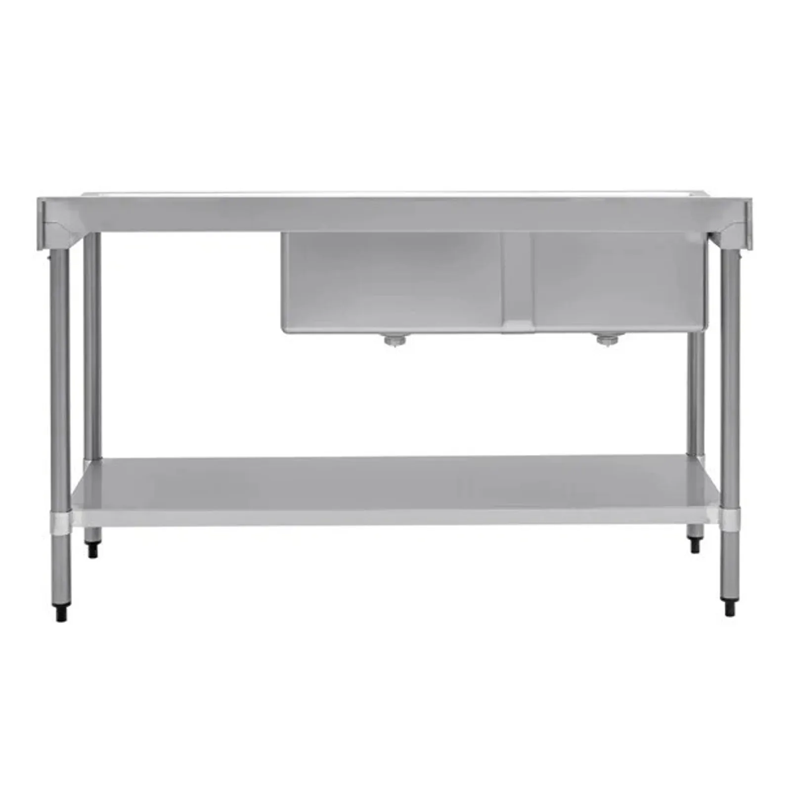 Vogue HC916 - Double Bowl Sink R/H Drainer - 1500mm x 700mm 90mm Drain