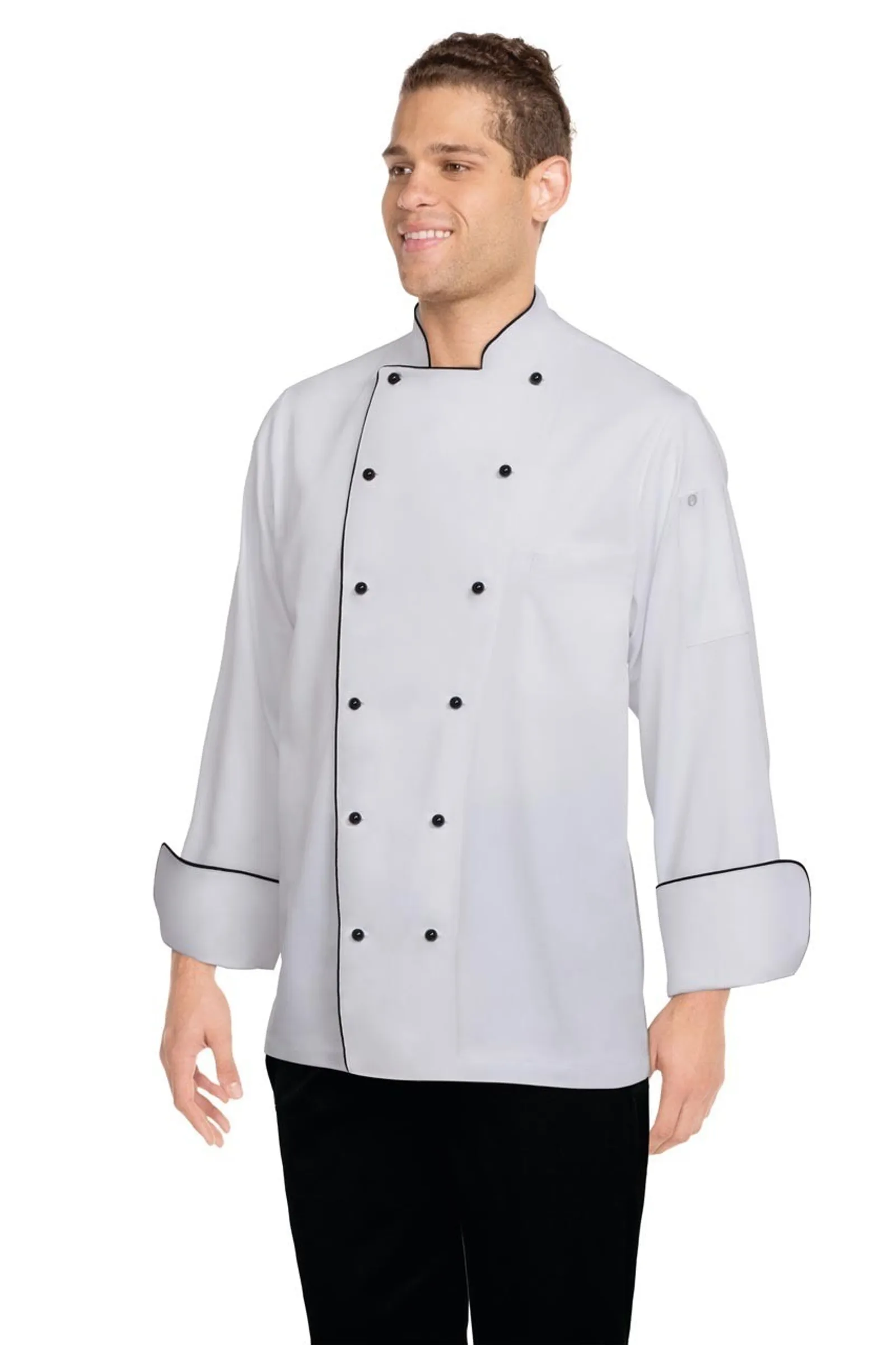 Chef Works MICC Newport White Executive Chef Jacket