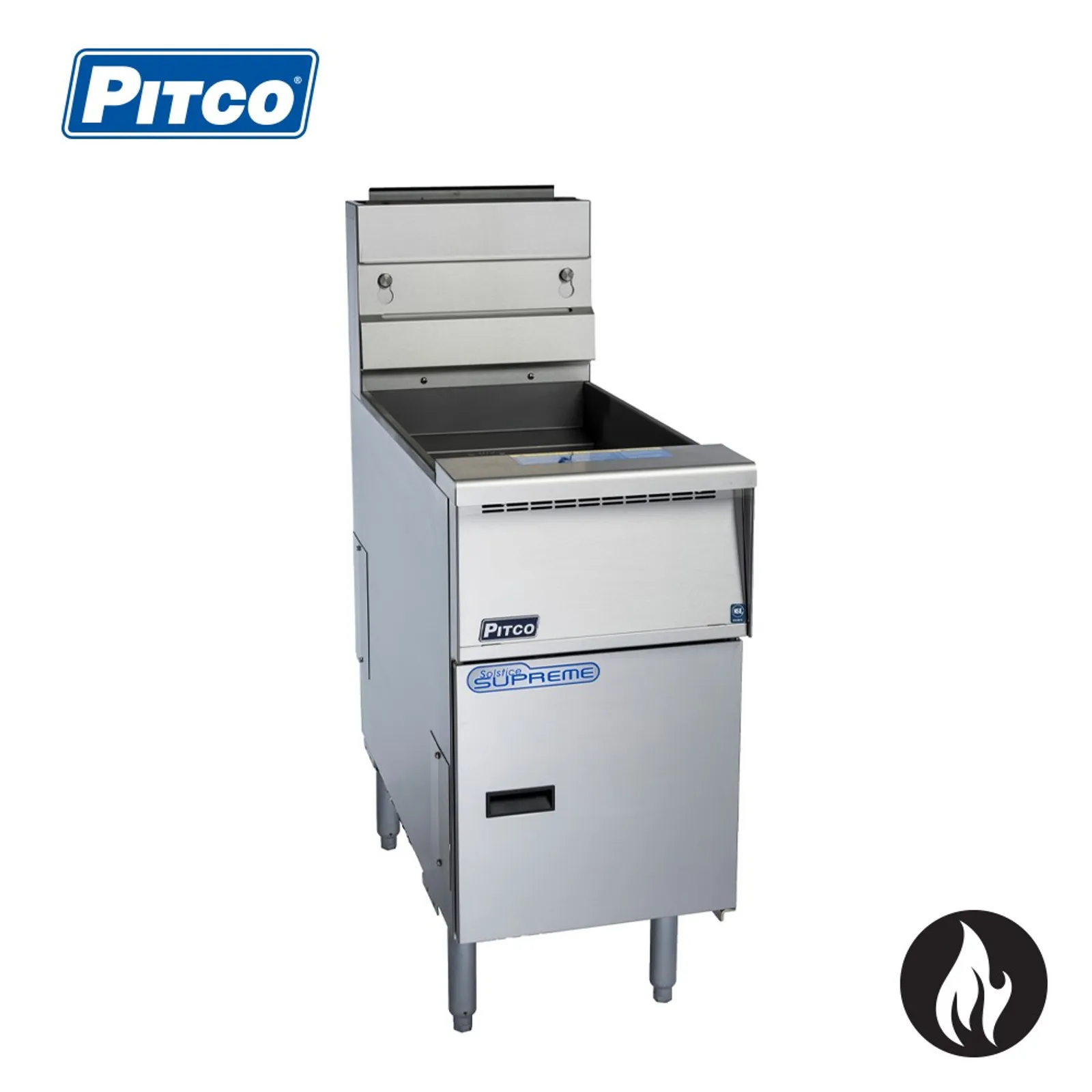 Pitco SSH55 - Solstice Supreme Fryer, gas