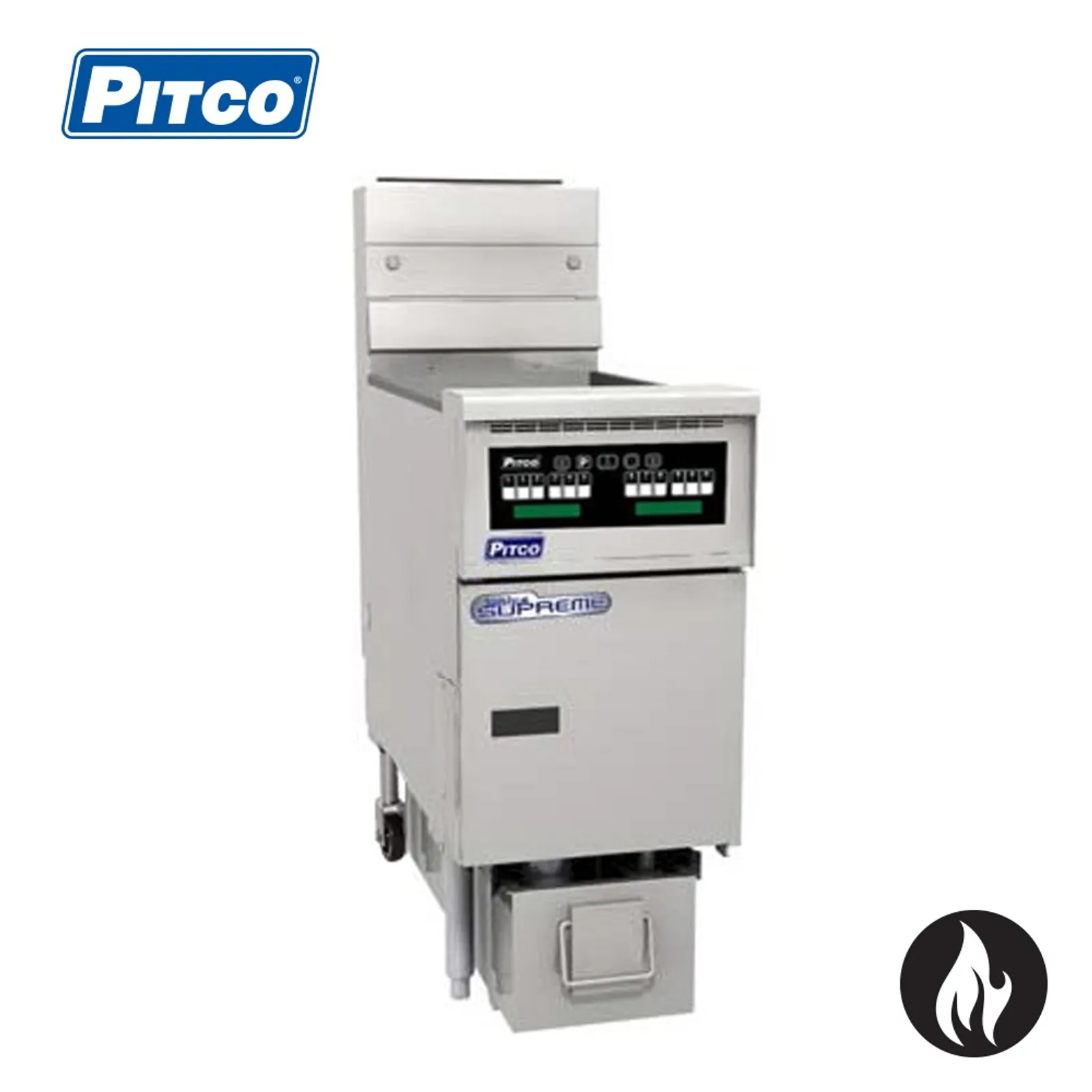 Pitco SSH55C-FD - Solstice Supreme Fryer, Gas