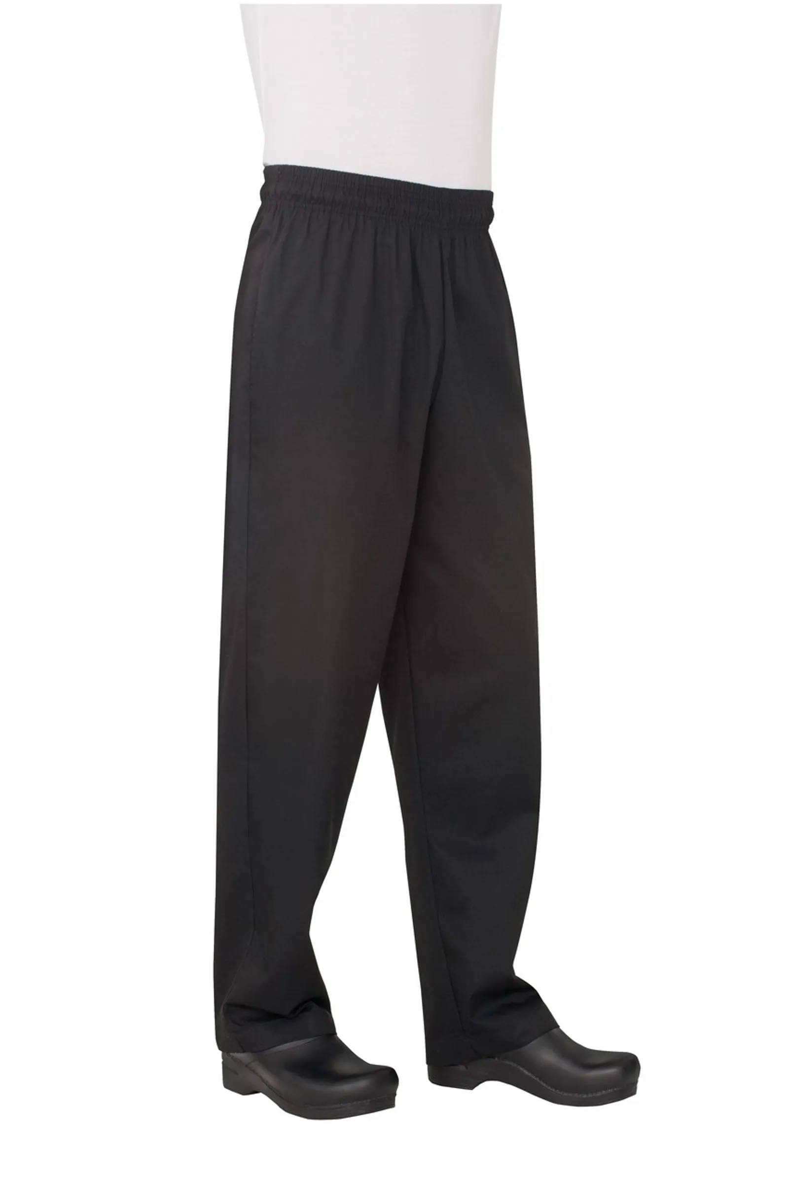 Chef Works NBBP Black Baggy Chef Pants