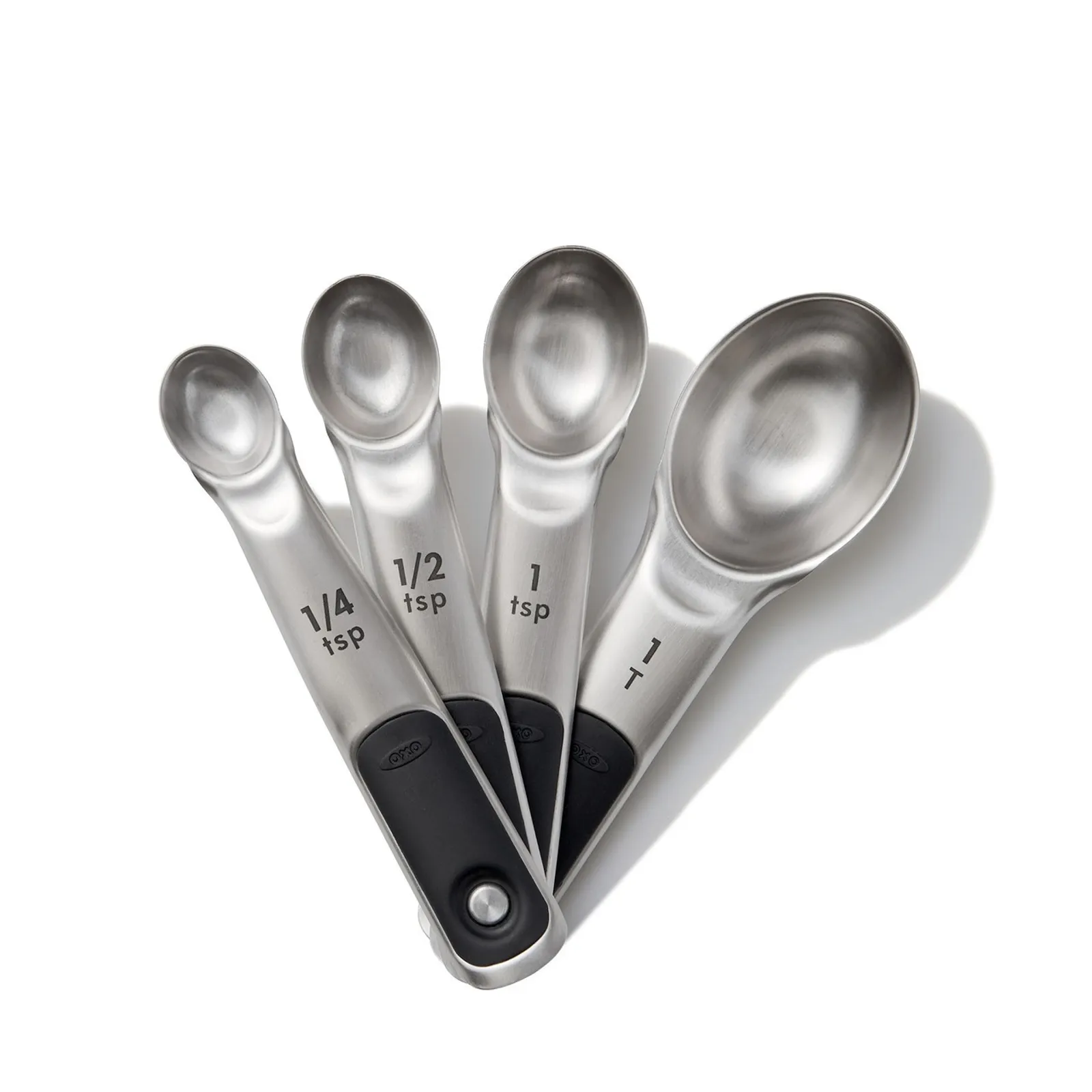 OXO 48280 - 4-Piece Stainless Steel Measuring Spoon Set