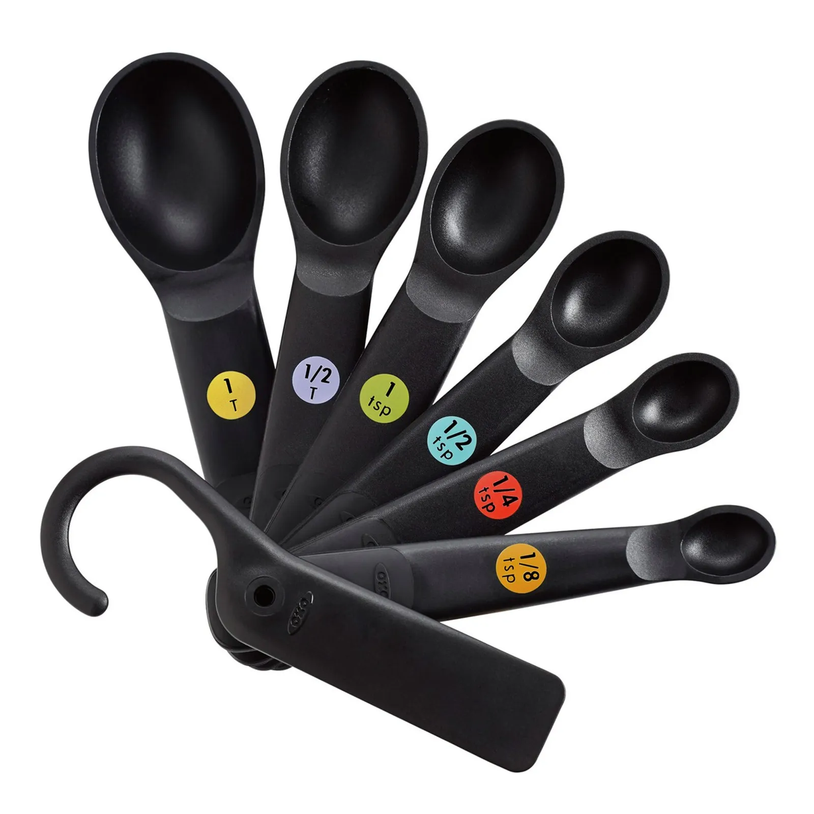 OXO 48283 - 7-Piece Plastic Measuring Spoons