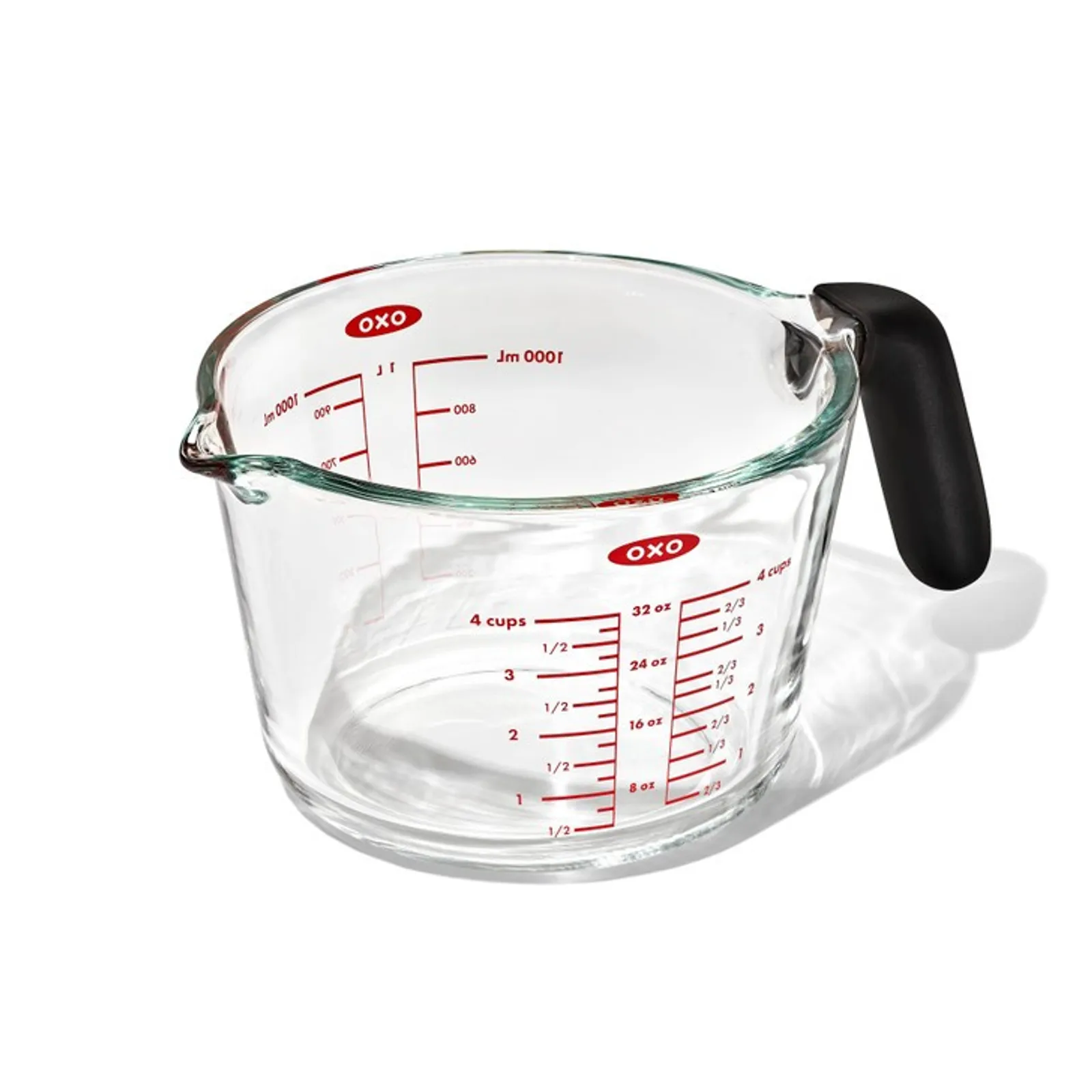 OXO 48263 - Good Grips Glass Measuring Cup - 4 Cup/ 1L