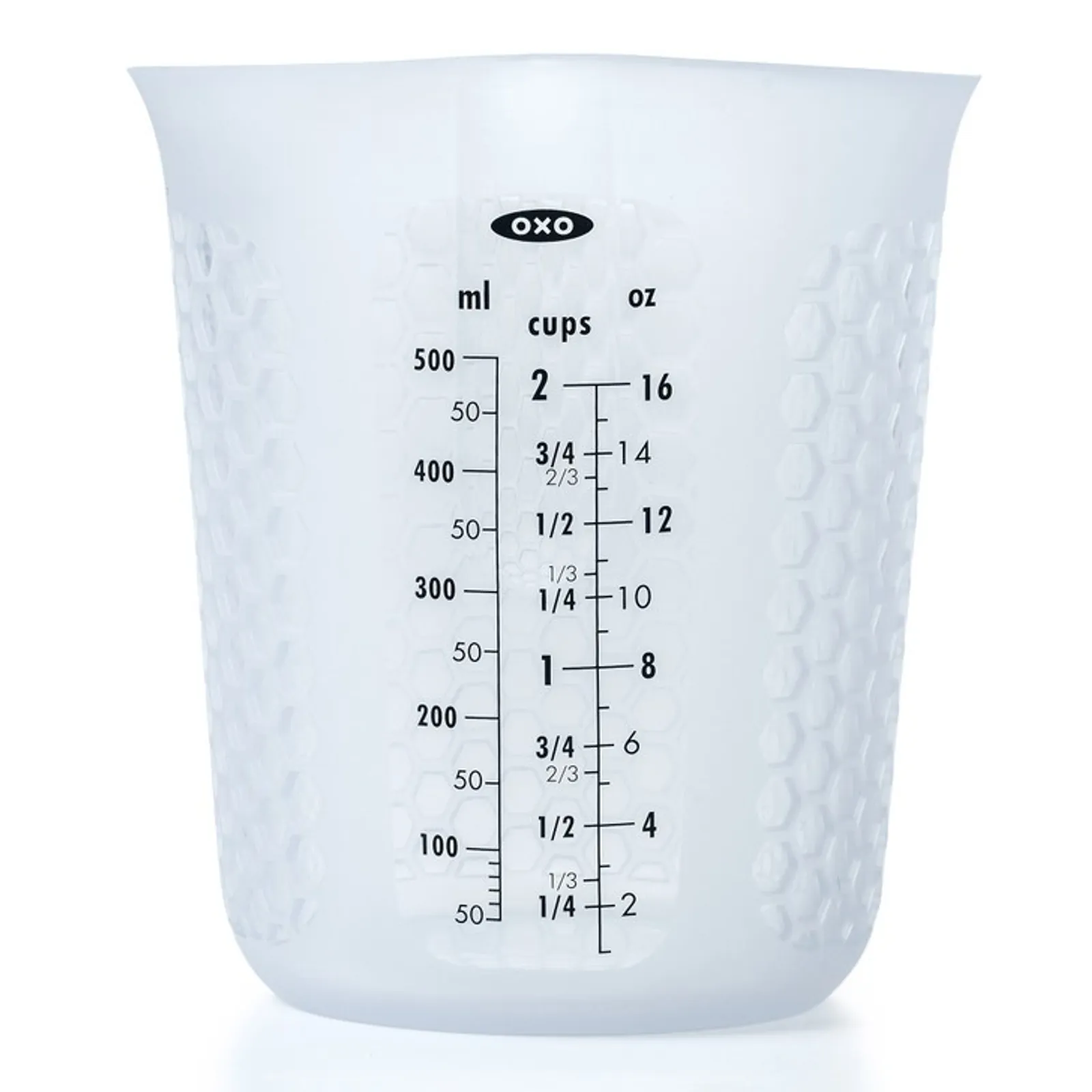 OXO 48292 - Squeeze & Pour Silicone Measuring Cup - 2 Cup/ 500ml