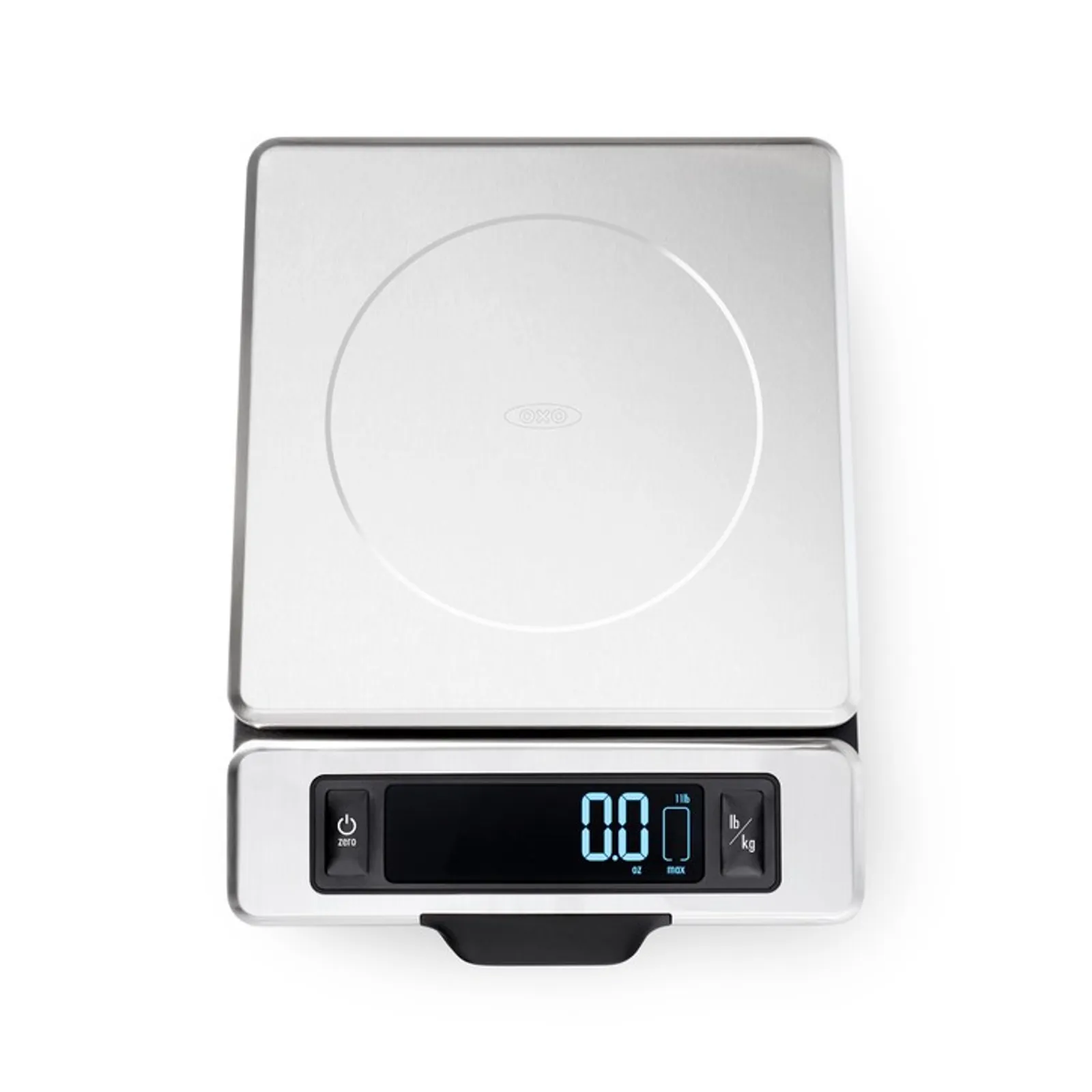 OXO 48297 - 11 lb/ 5kg Stainless Steel Food Scale With Pull-Out Display