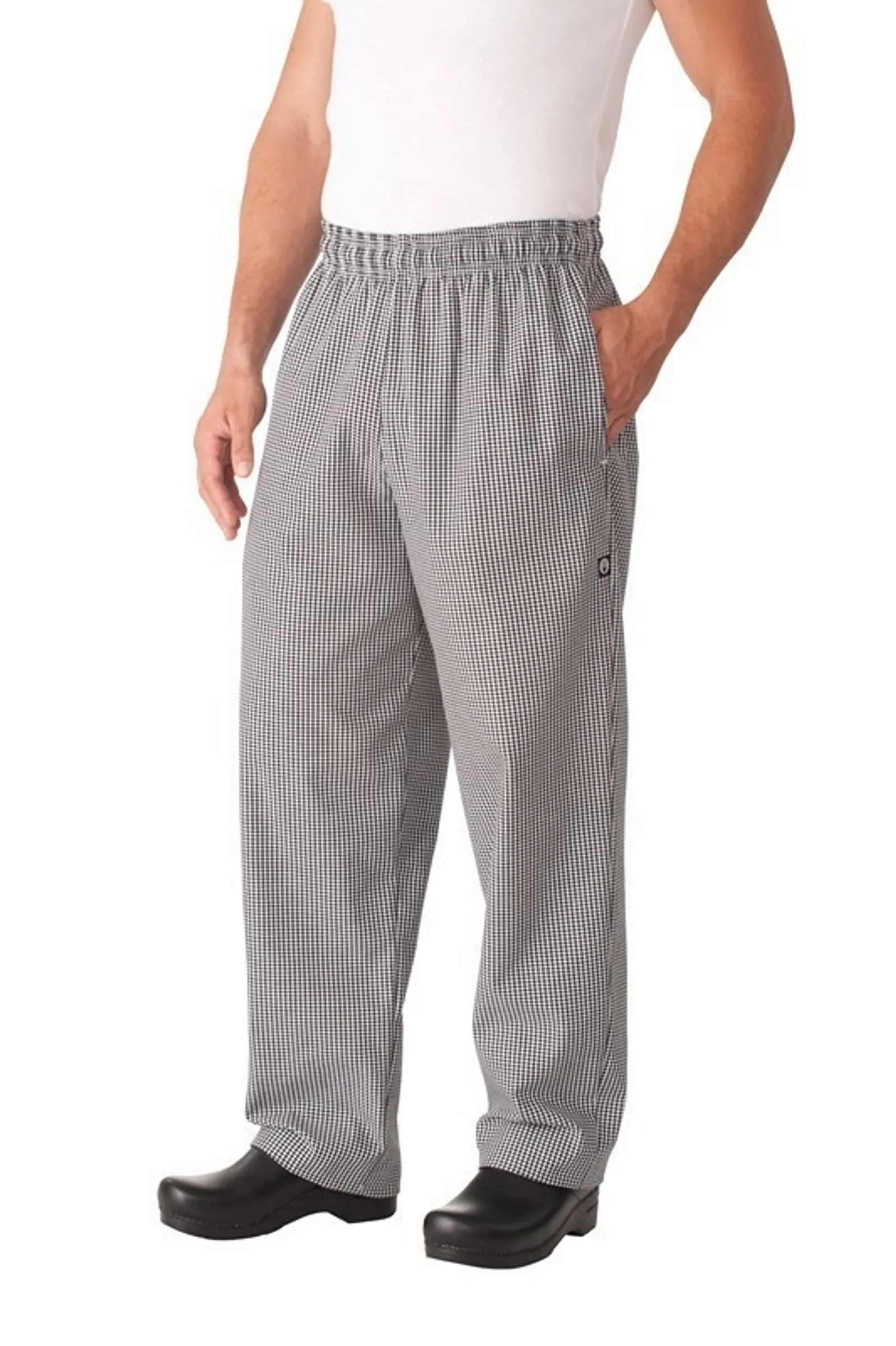 Chef Works NBCP Small Check Baggy Chef Pants