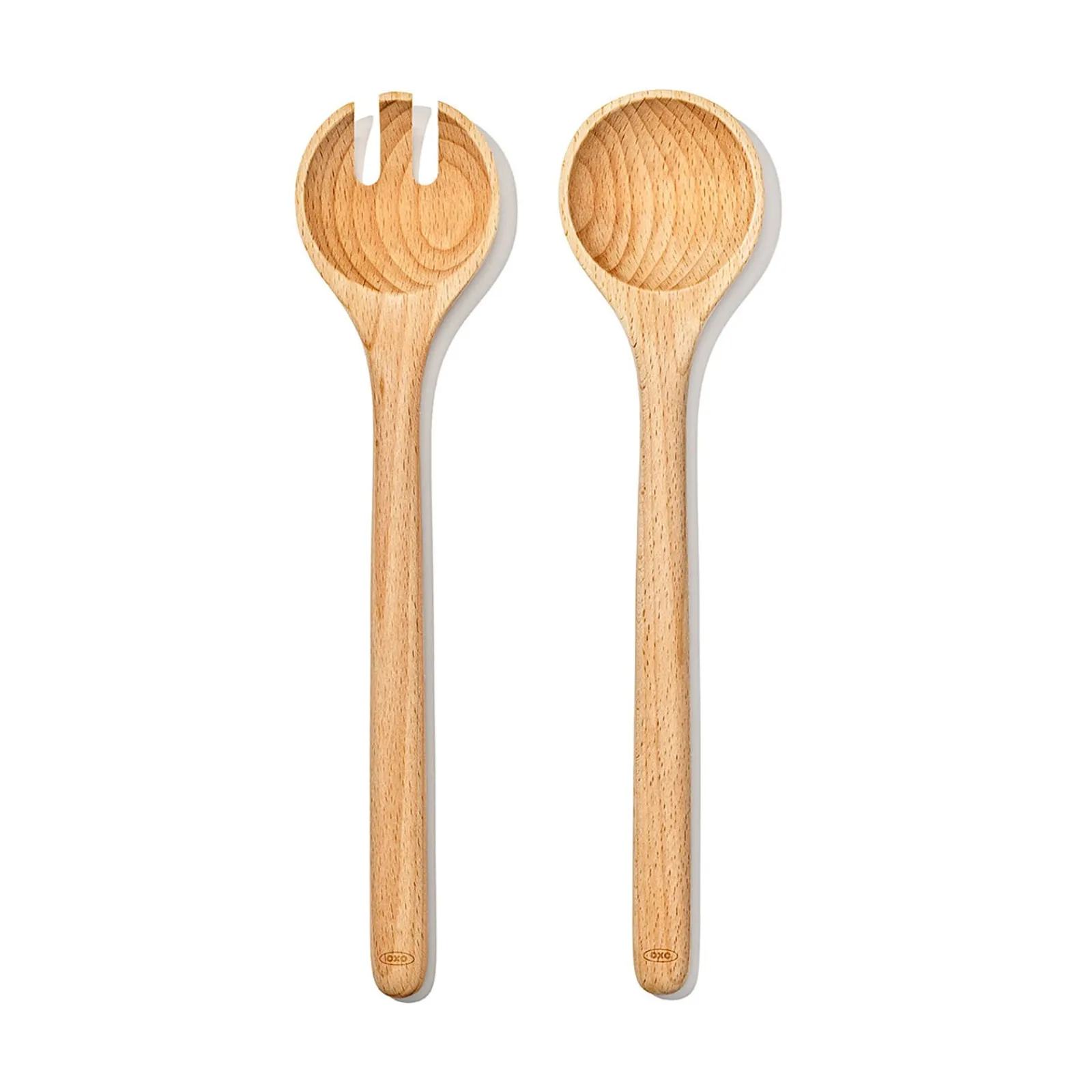 OXO 48368 - Beechwood Salad Servers – 2-Piece Set
