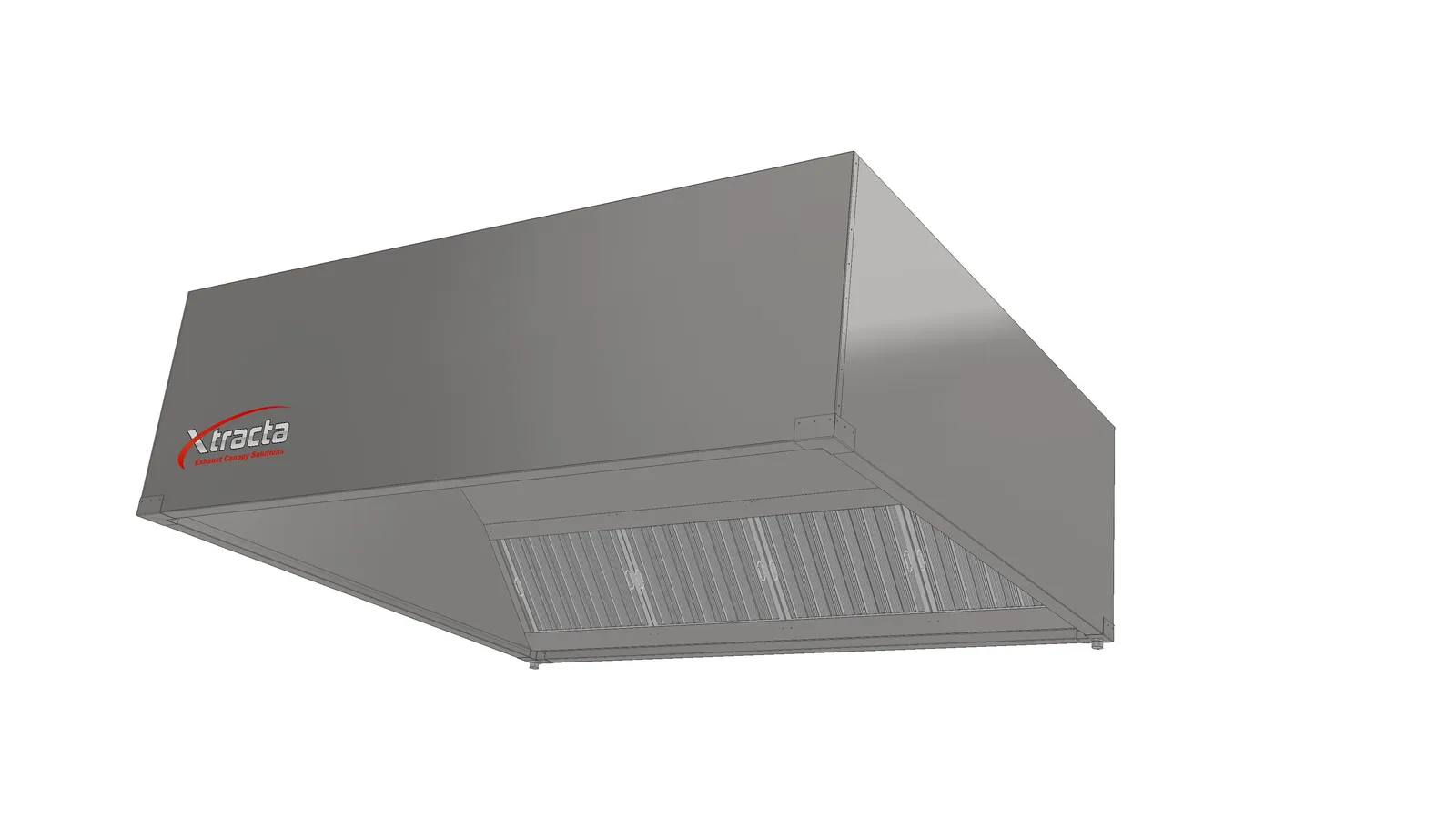 Xtracta Pizza Conveyor Commercial Kitchen Canopy Hood (2060W x 1725D x 650H)