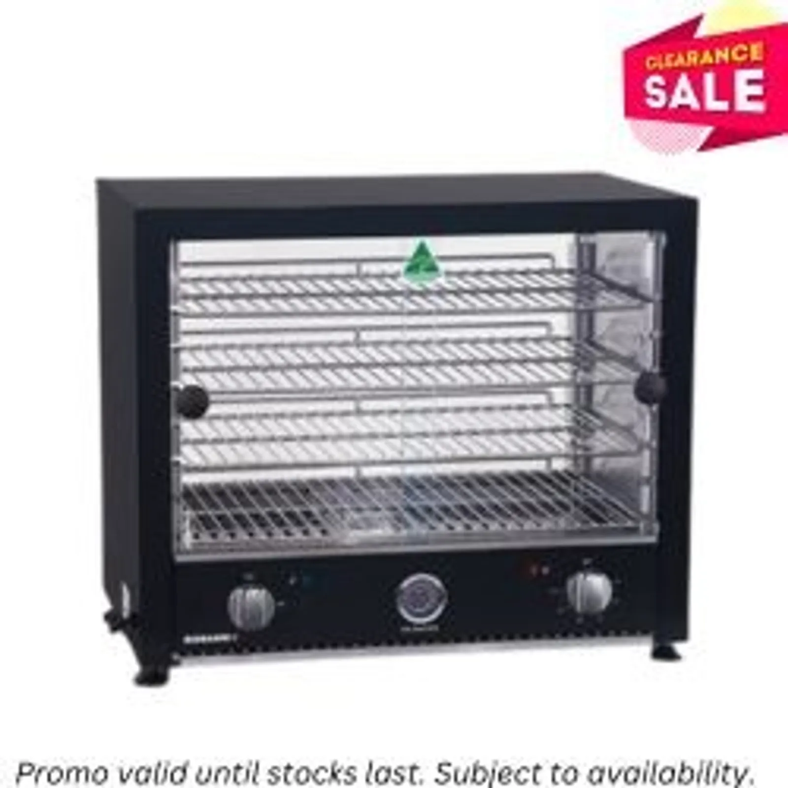 Roband PMB50L - Black Pie Warmer - 50 Pies - USED