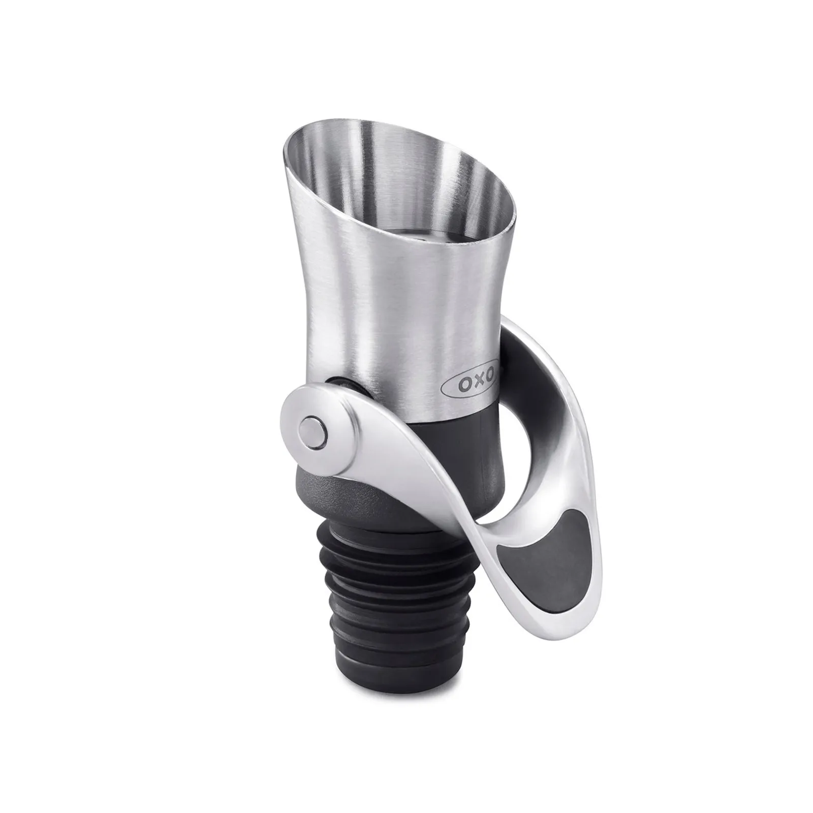 OXO 48453 - Steel Wine Stopper & Pourer