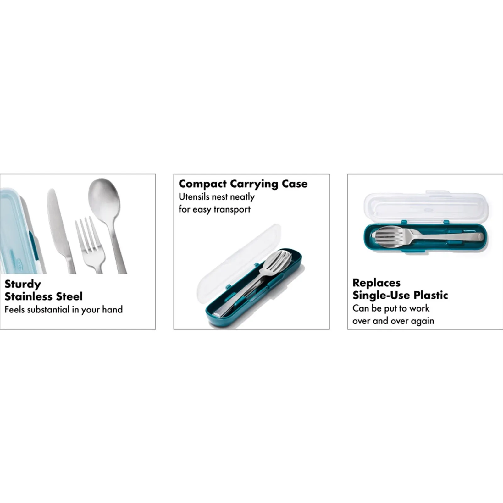 OXO 48754 - Prep & Go Reusable Utensil Set