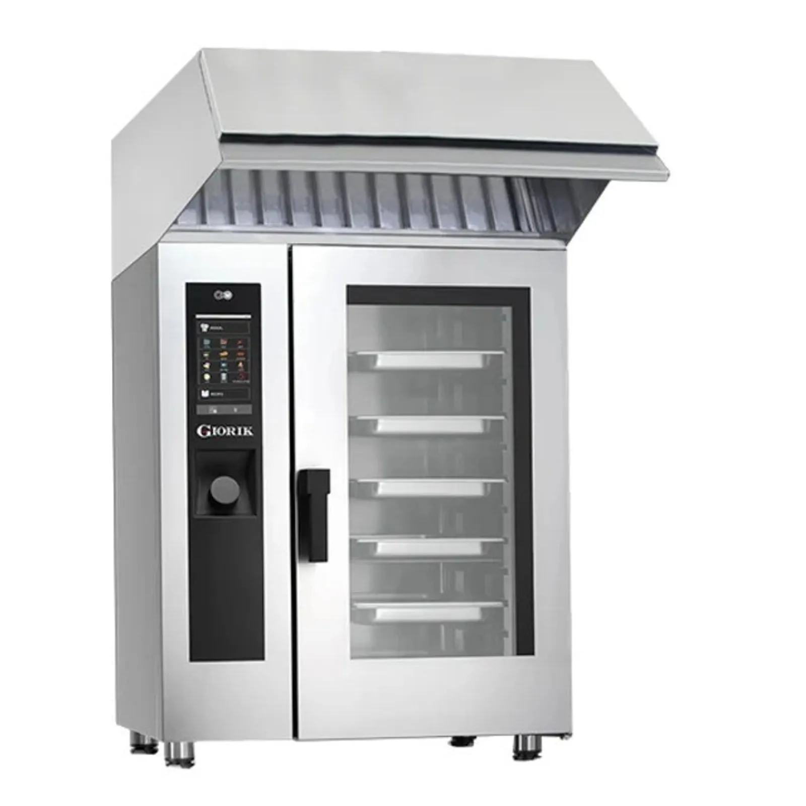 Giorik SEHE101WT.SF.H Steambox Evolution Boiler Electric Combi Oven & Ventless Hood | 10 x 1/1GN