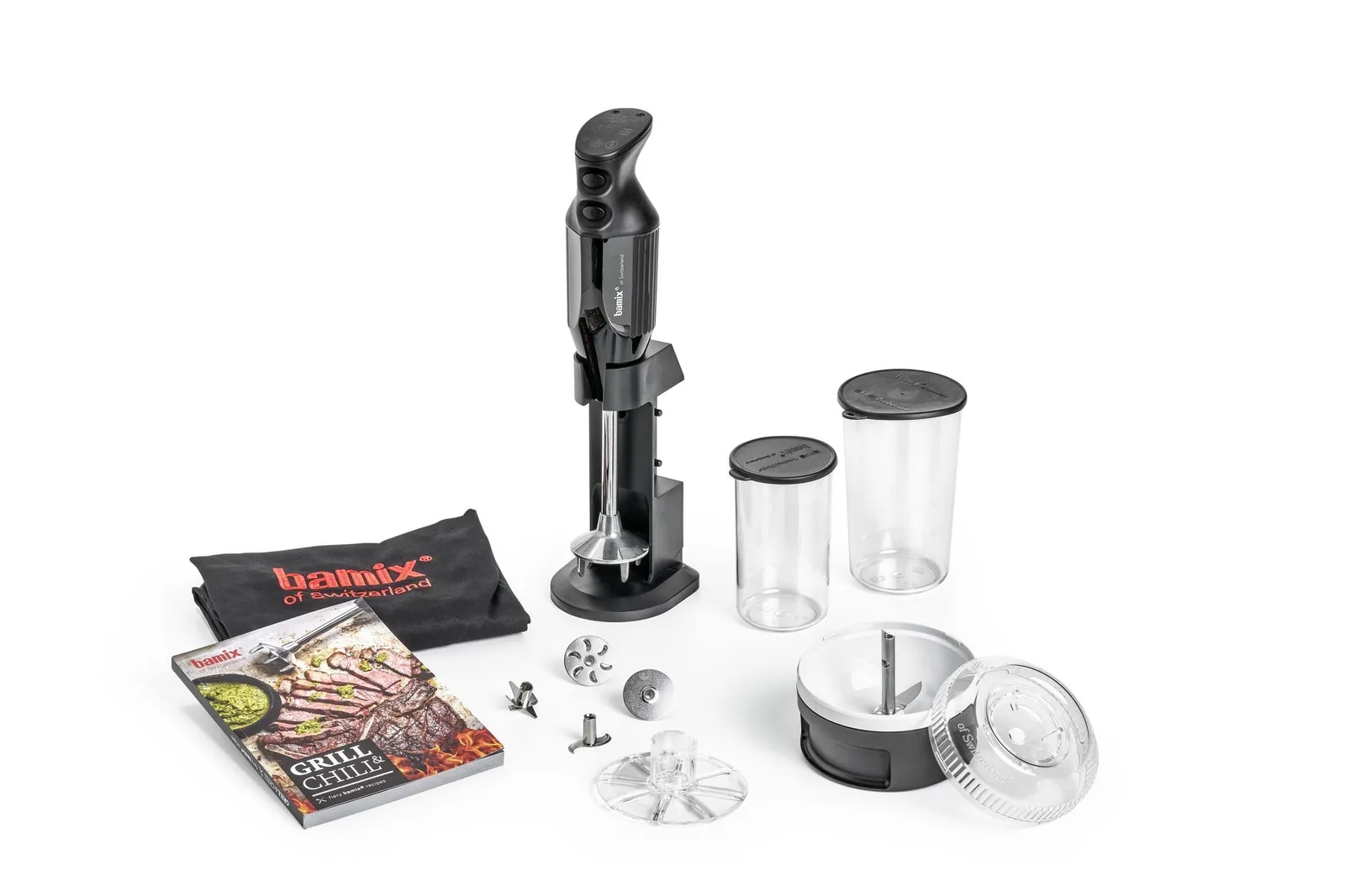 Bamix 76075 - Speciality Grill & Chill BBQ Immersion Blender 200W Black