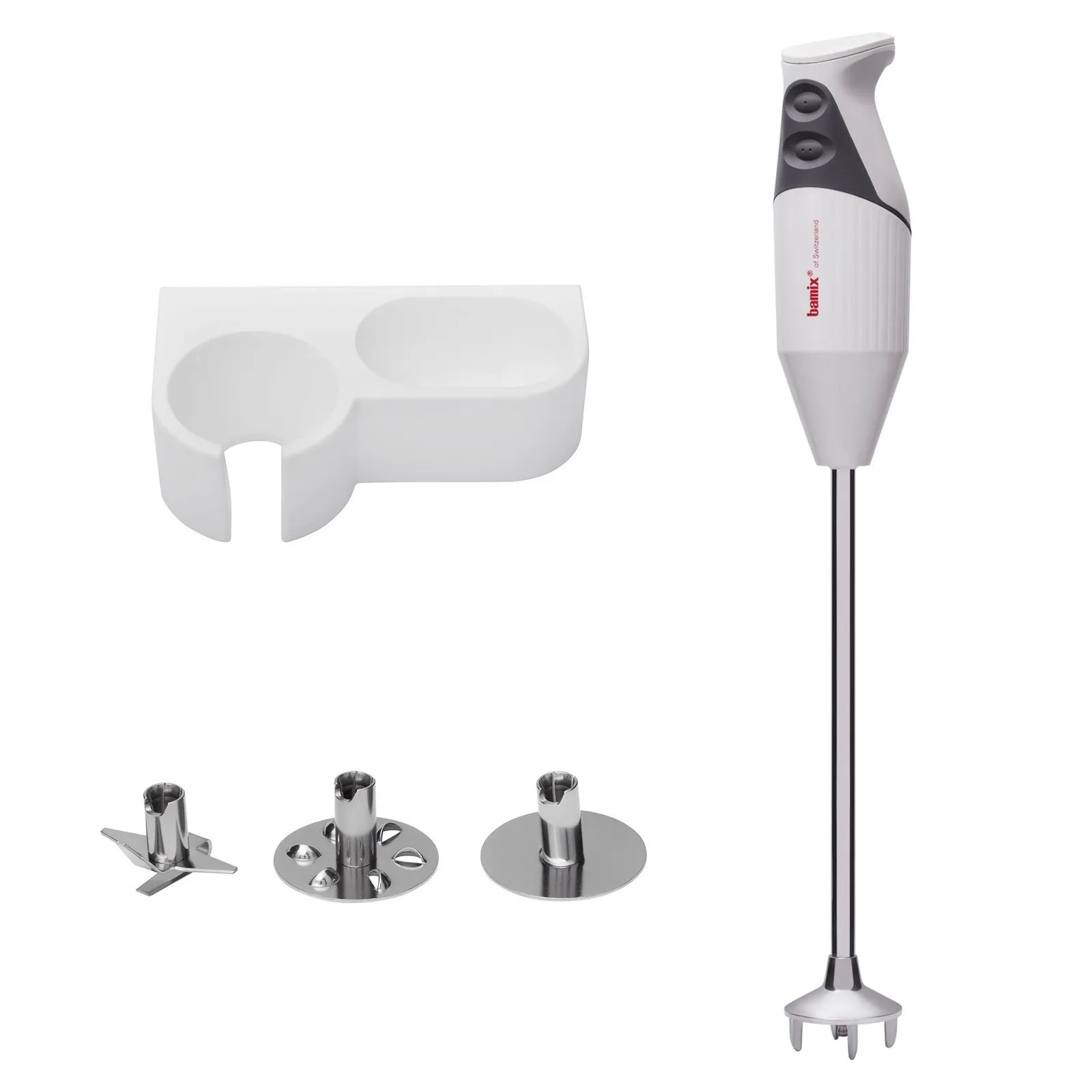 Bamix 76160 - Gastro Immersion Blender 350W Light Grey