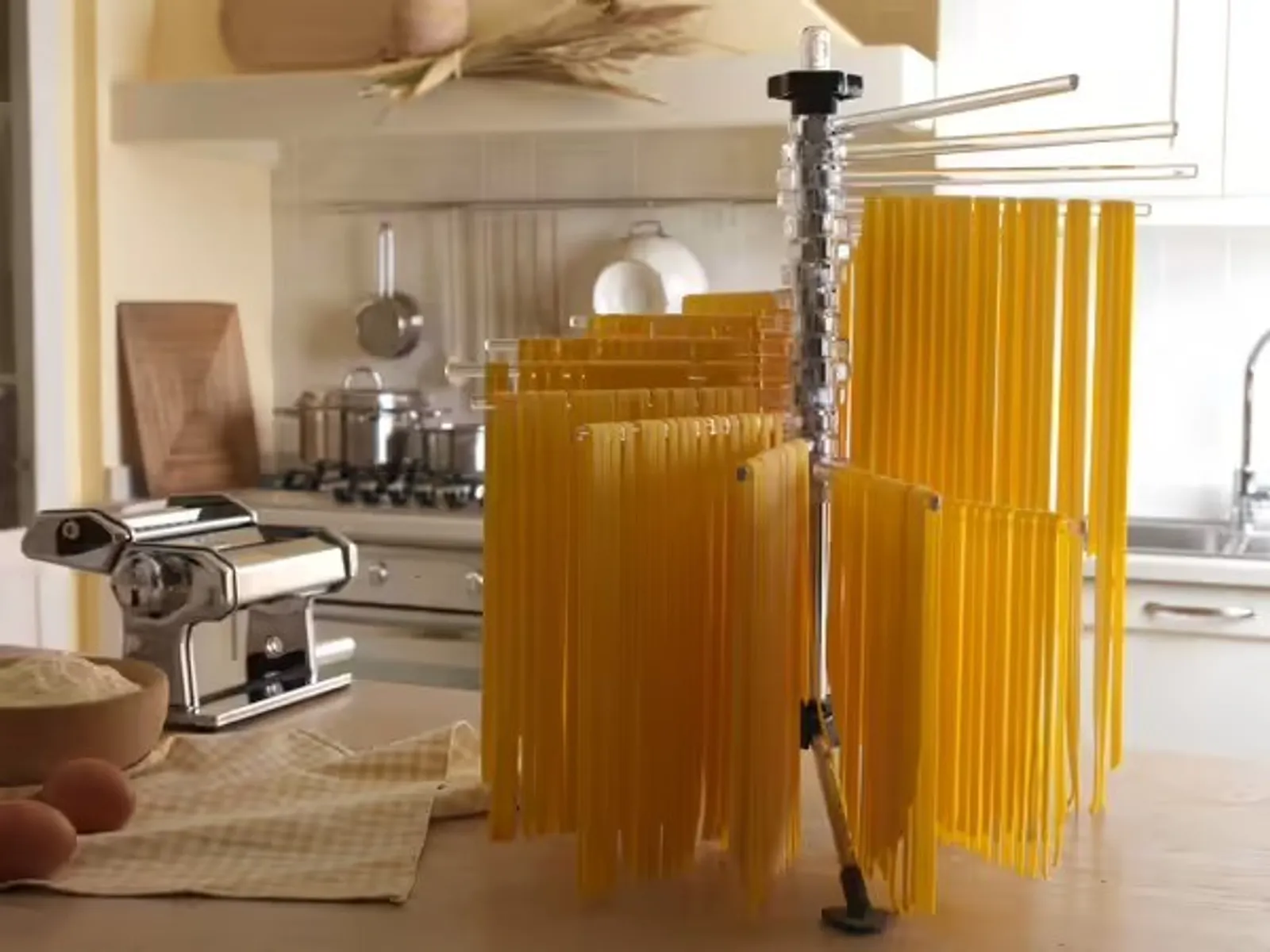Marcato 2777 - Pasta Drying Rack "Tacapasta" - Neutral