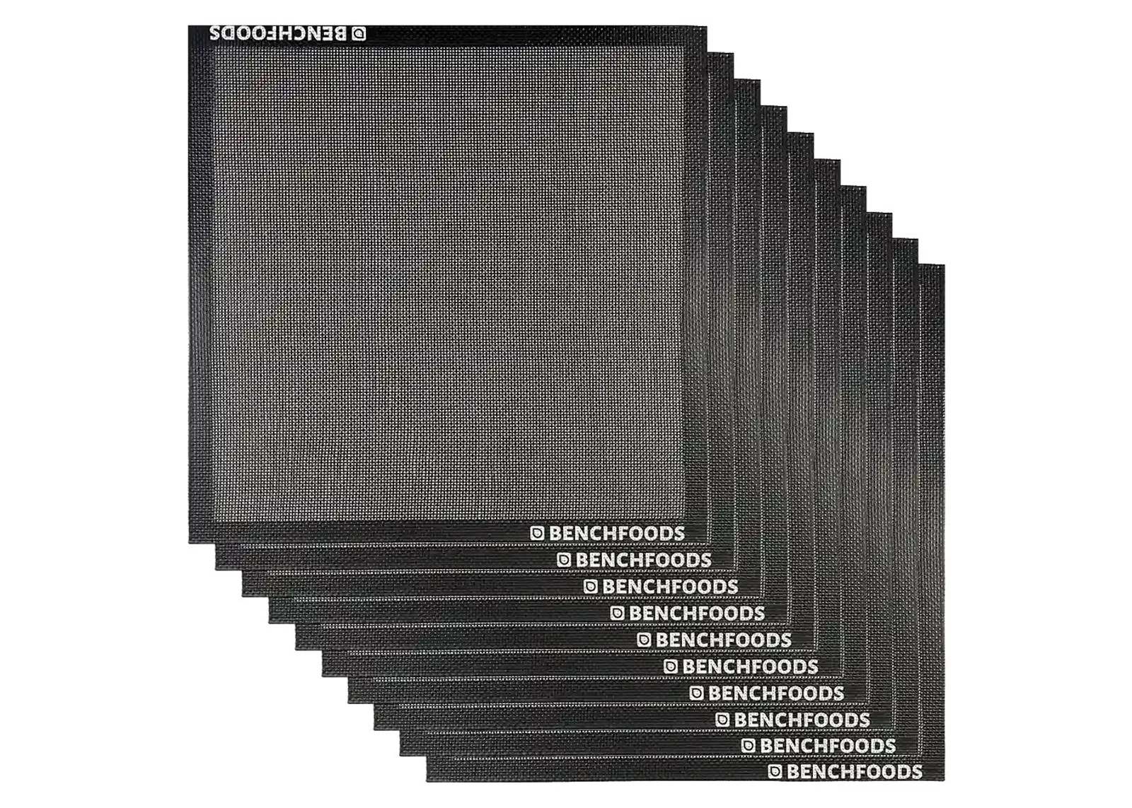 Benchfoods 16-NS40MS - Small Mesh Non-Stick Dehydrator Mats (Pack of 16)