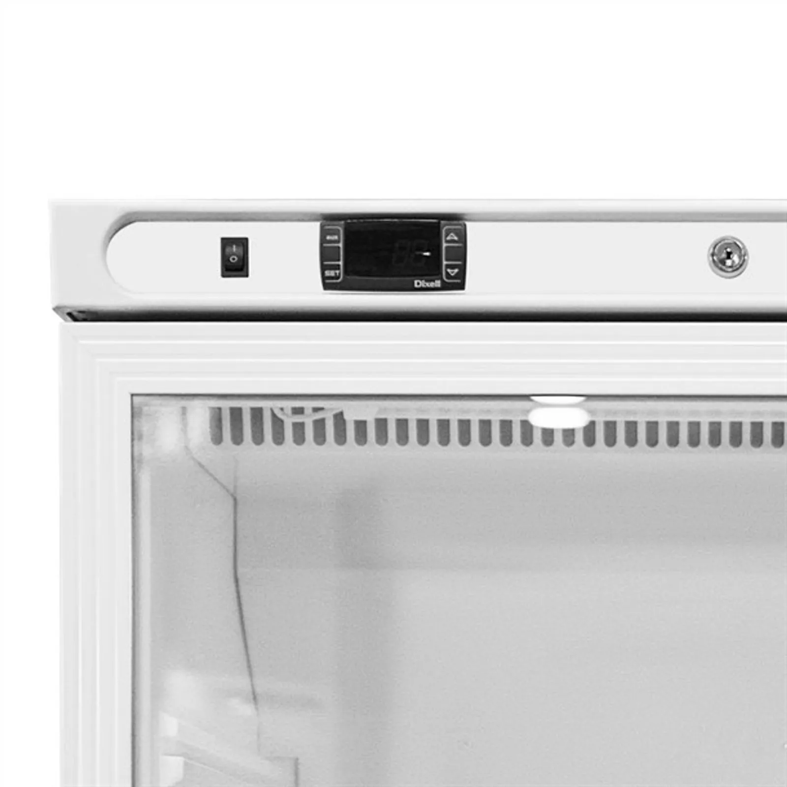 Polar CZ785-A - Under Counter White Display Fridge 150Ltr