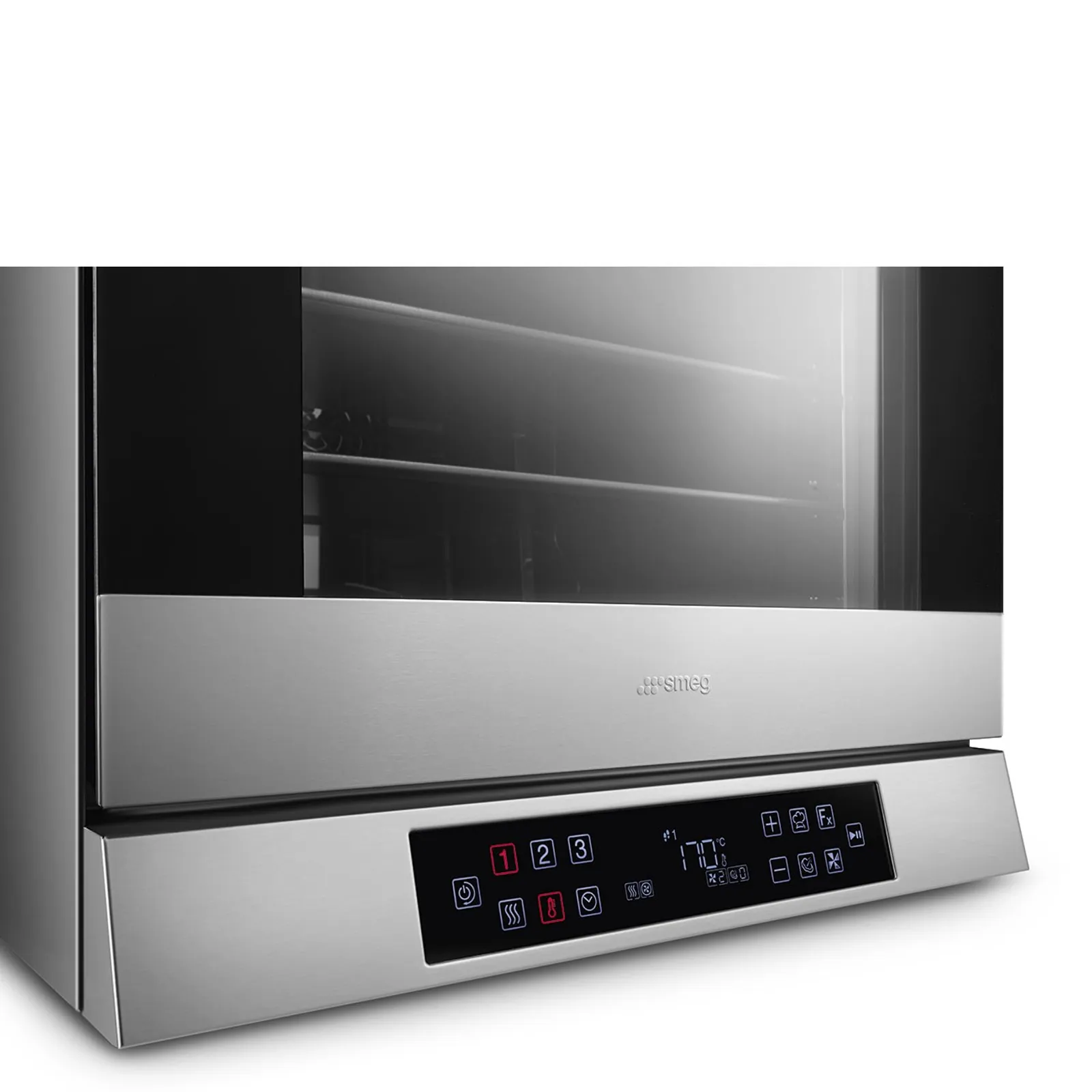 Smeg Professional ALFA43XE1HDS - Multifunction oven with humidifier, 4 Trays