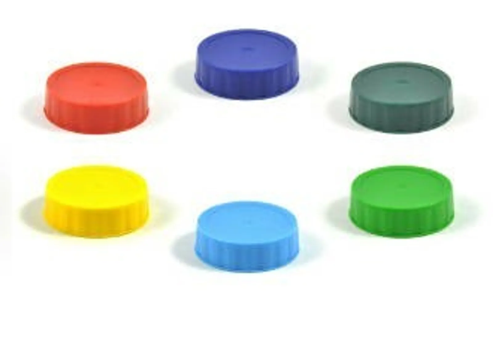 Fifo Bottle 4810-999 - Assorted FIFO Label Cap - 6/Pack