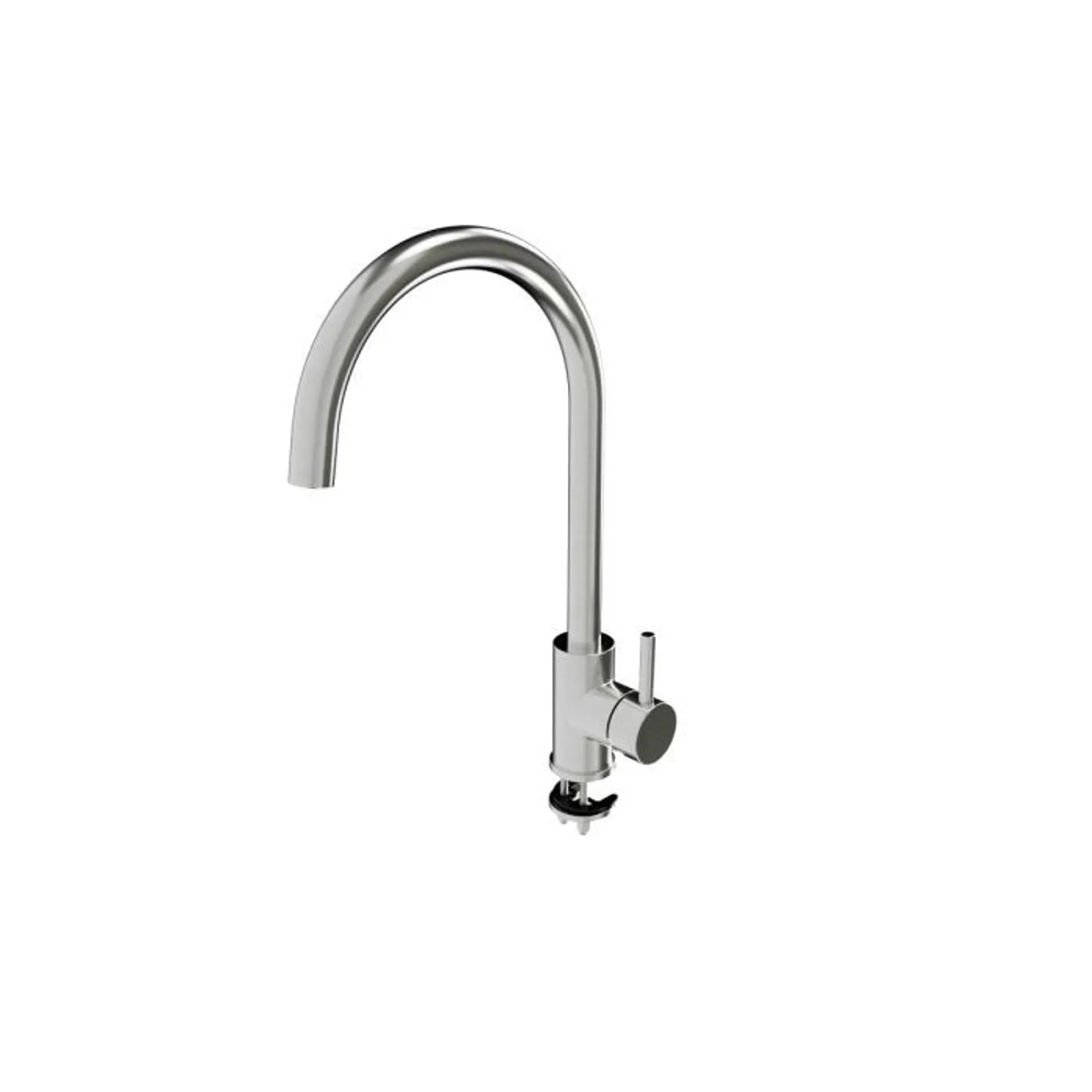 Guardian Tapware T-3MSS-GS5MIX - Stainless Steel Swivel Gooseneck Sink Mixer