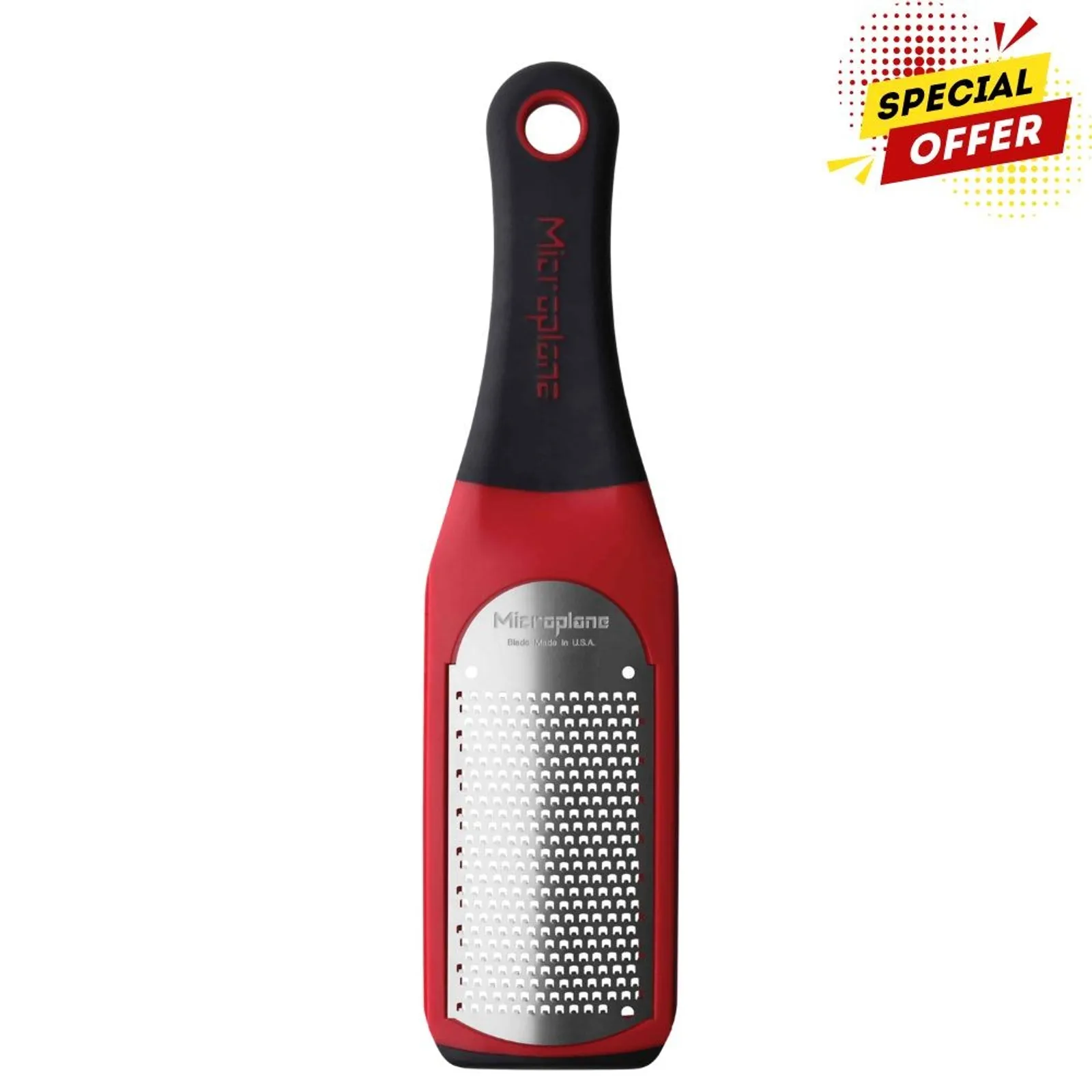 Microplane 1500 - Artisan Fine Grater - Red