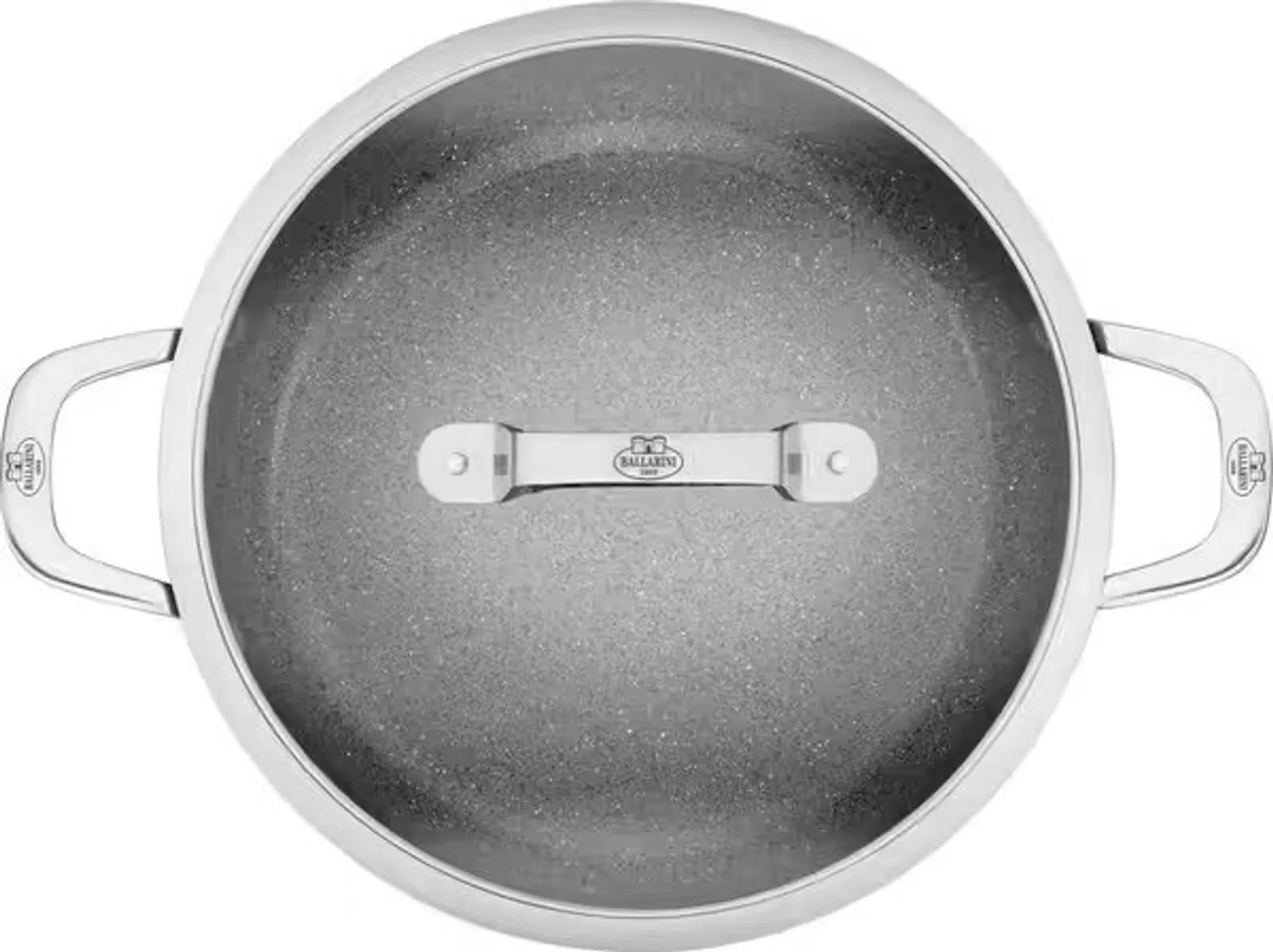 Ballarini Salina Saute Pan w/Lid 28cm Ceramic Titanium