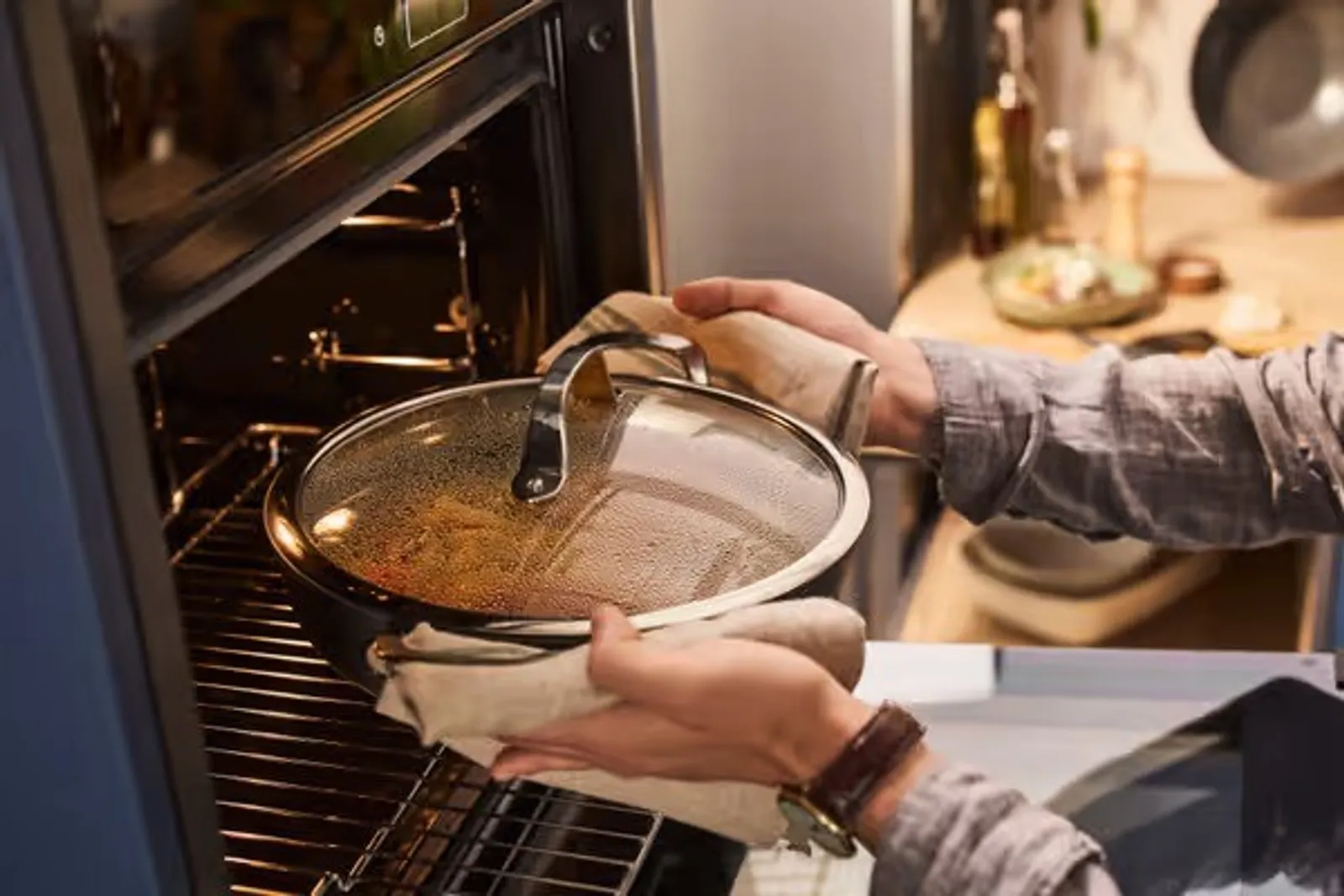 Ballarini Salina Saute Pan w/Lid 28cm Ceramic Titanium