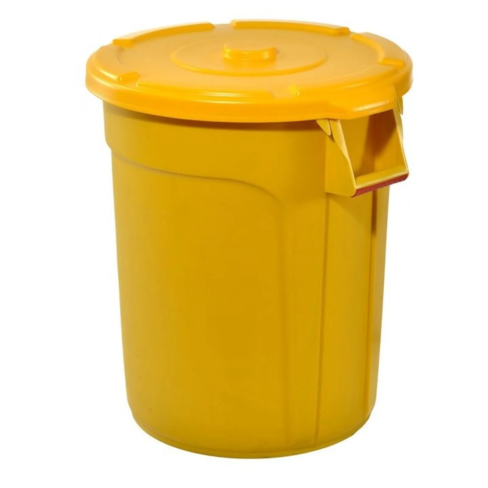 KH TRUST Commercial 17809 - Thor Round Bin 38lt Yellow