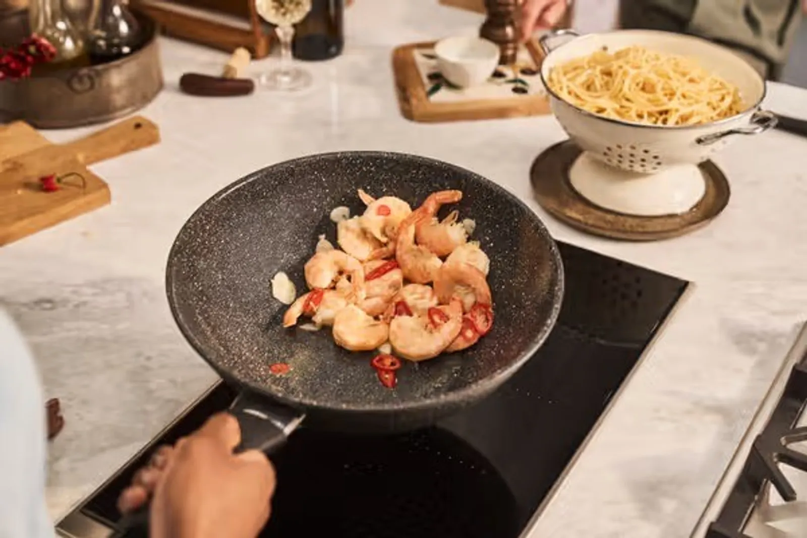 Ballarini Vipiteno Wok 28cm Ceramic Ceraforce Coating